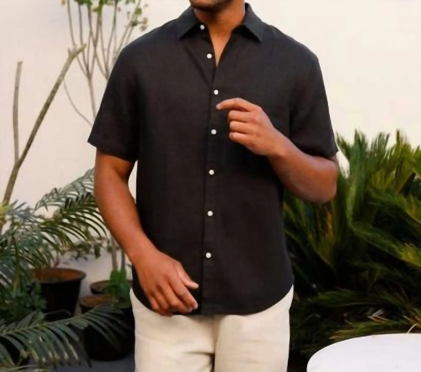 Ola Short Sleeve Shirt In Night