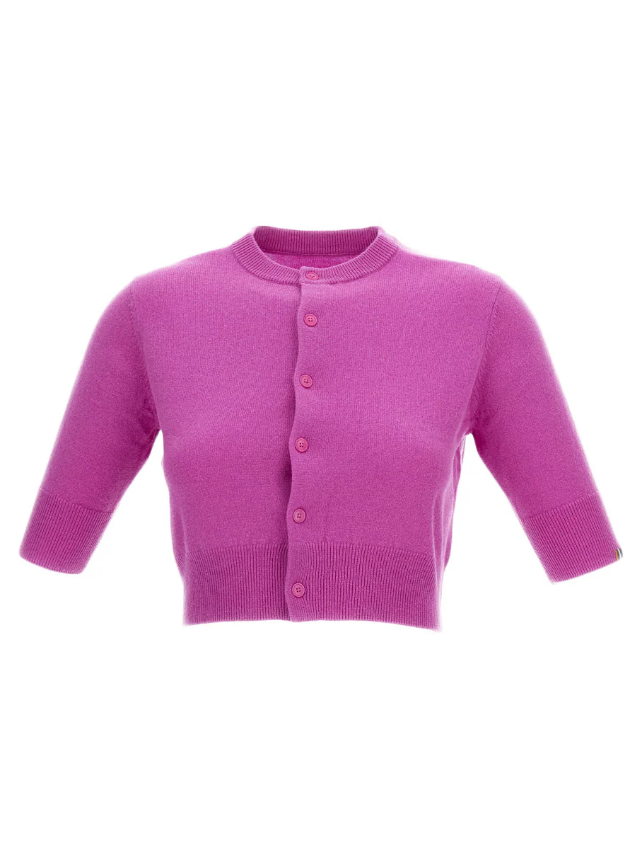 Oleander Pink N.474 Super Little Cropped Cardigan