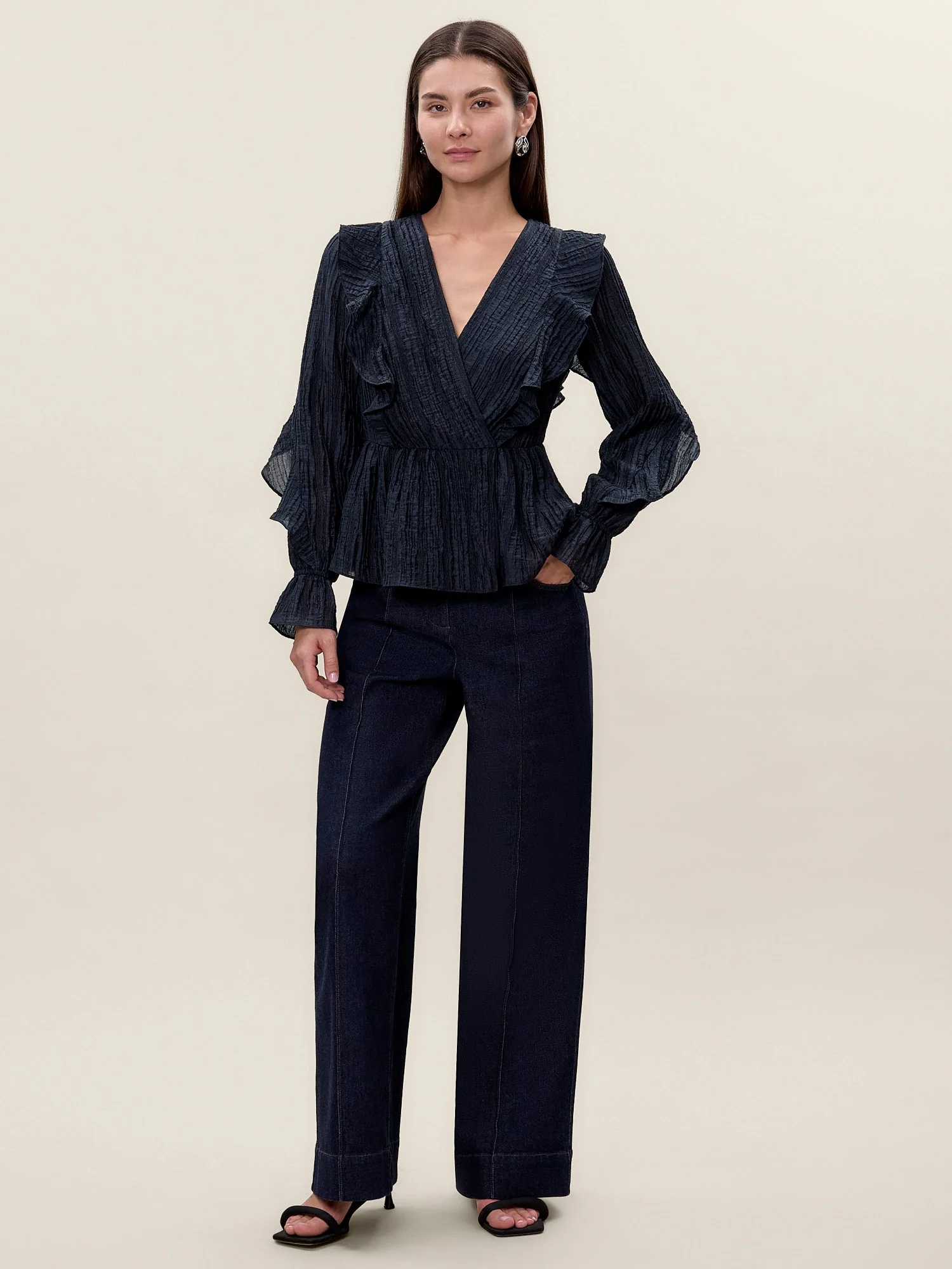 Olivia Ruffle Blouse - Image 2