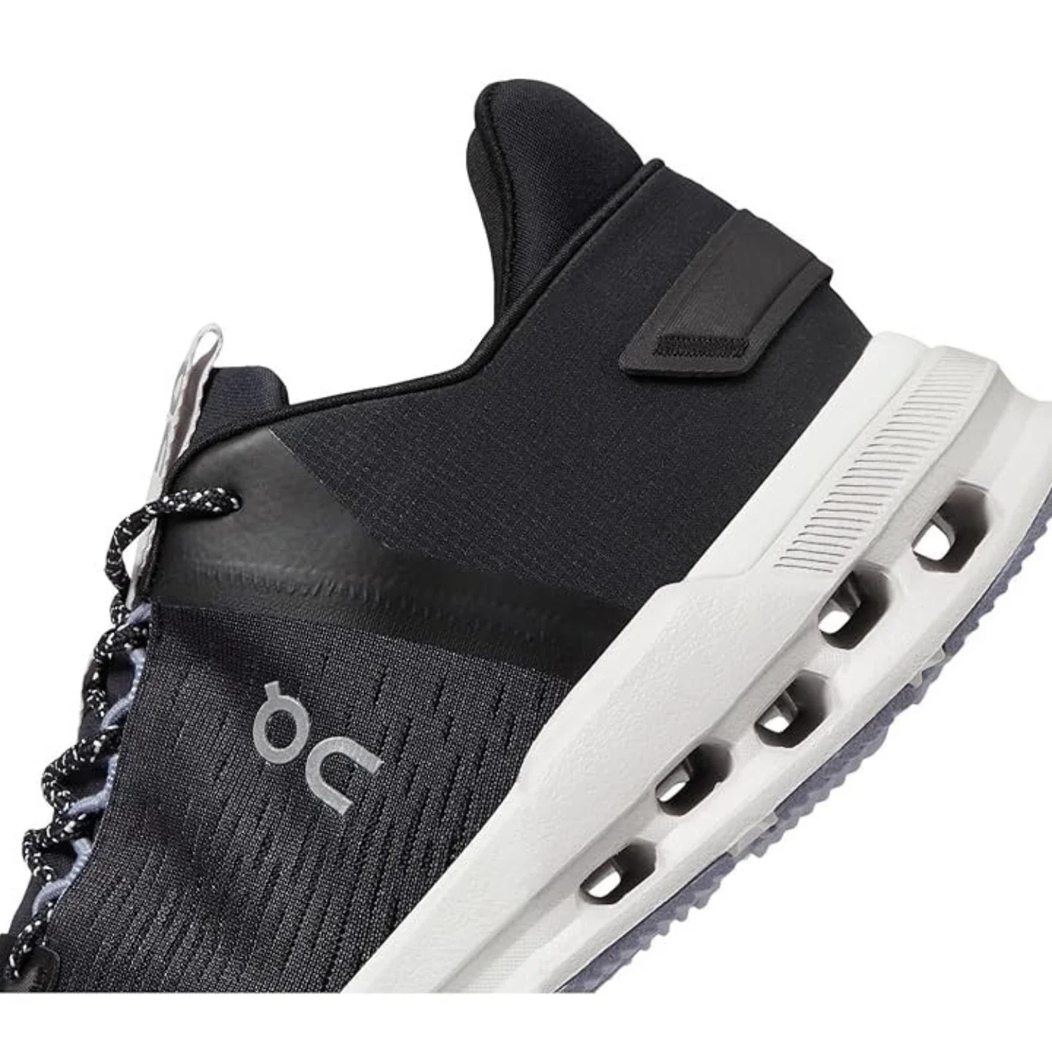 On Cloudnova Flux 3WD10382250 Sneakers Women's 5M Black Running Shoes HTAT673 - Image 5