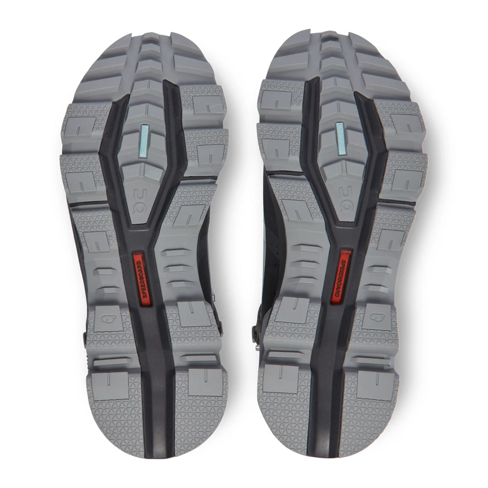 On Cloudrock 2 Waterproof 63.98608 Women Glacier Eclipse Hiking Boots HTAT659 - Image 6