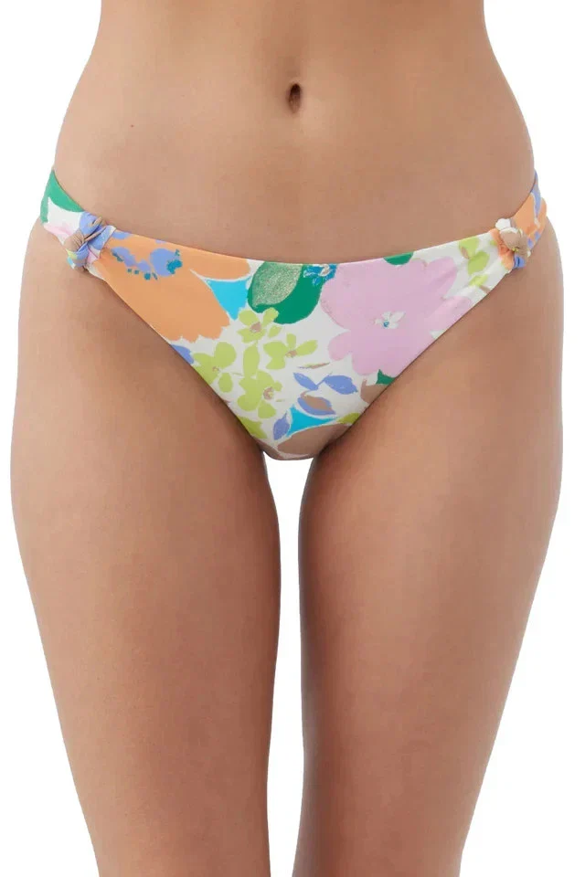 O'Neill Sami Floral Alamitos Bottom Women Multicolor Stretch Swimwear GBO2491 - Image 5
