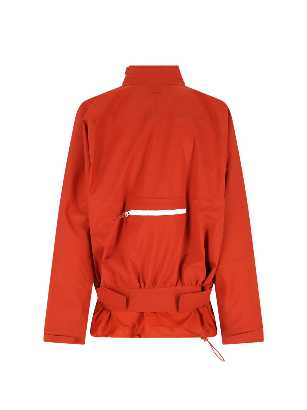 Orange Technical Taffeta Popover Logo Jacket - Image 2