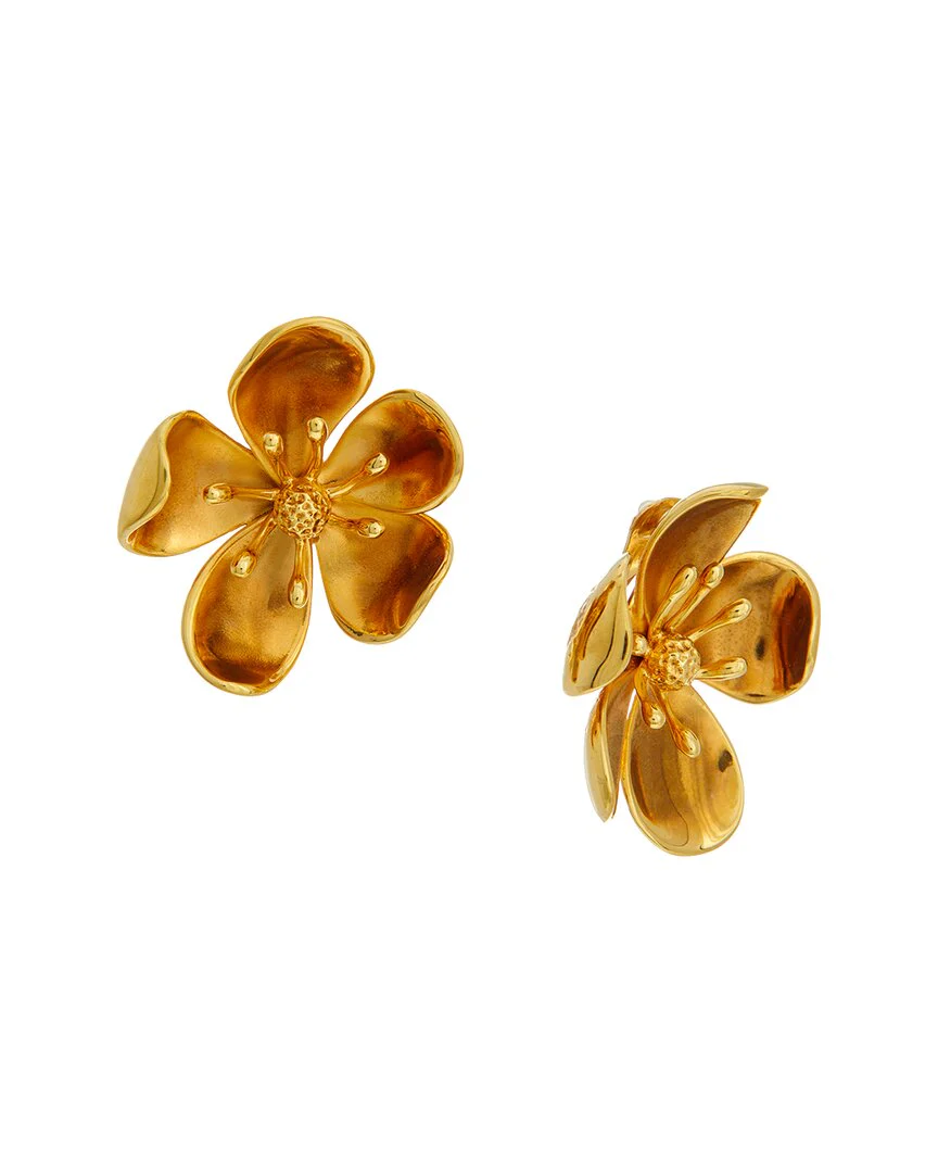 Oscar de la Renta Cherry Blossom Earrings