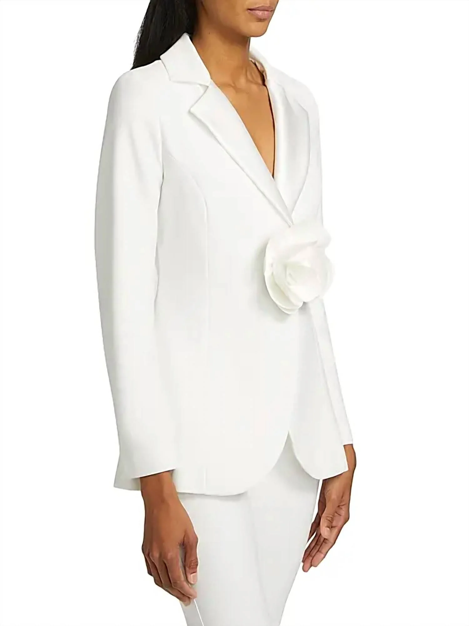 Ospit Blazer In White - Image 2