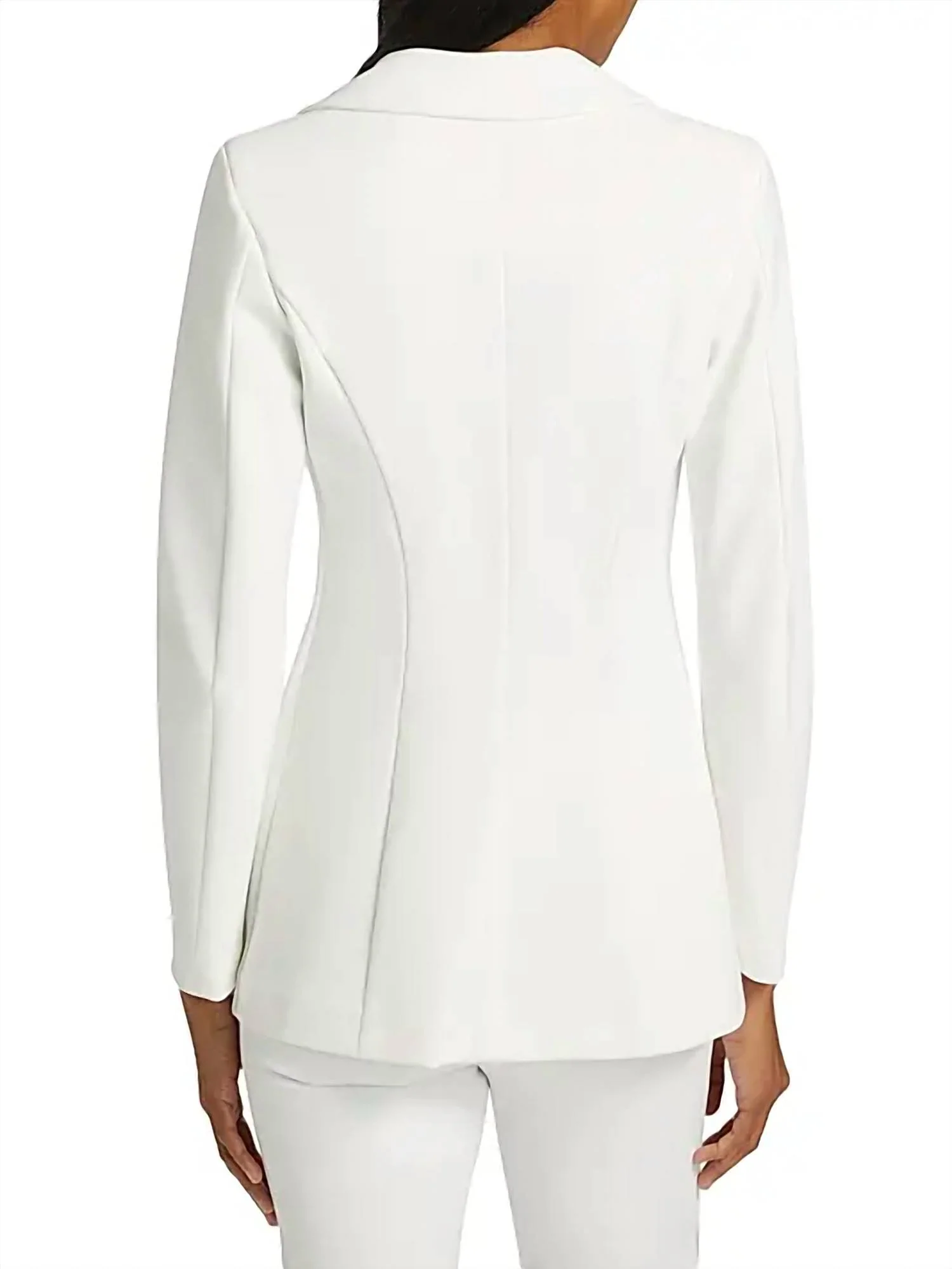 Ospit Blazer In White - Image 3