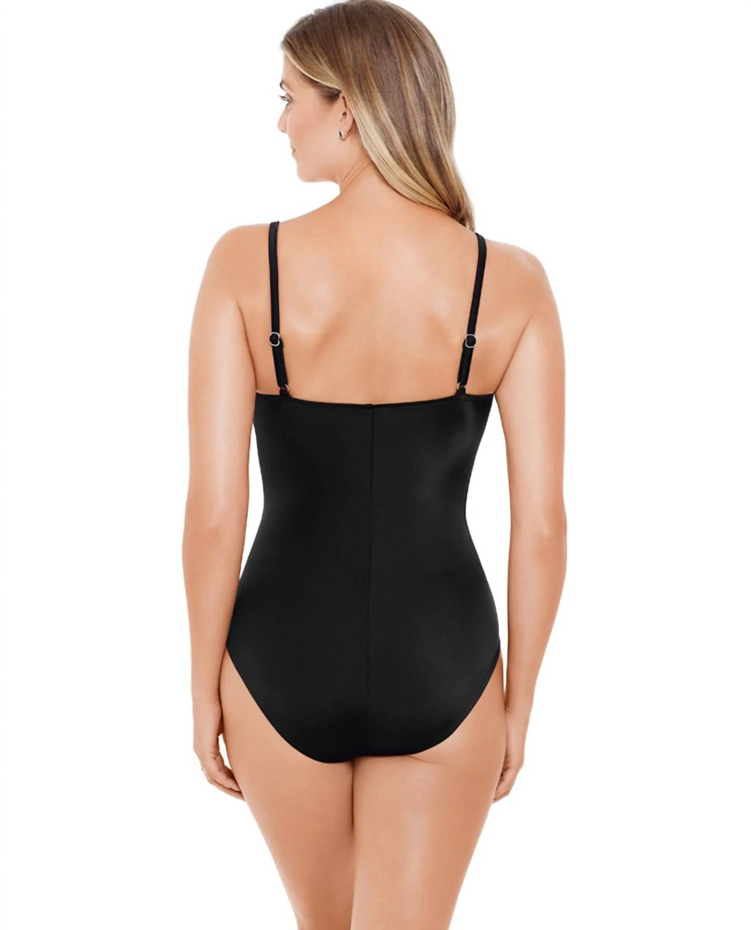 Out Of Line Hailey One Piece Swimsuit In Black - Image 3
