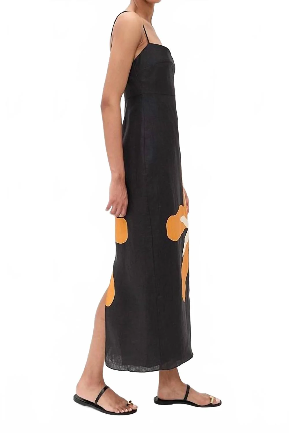 Paloma Midi Dress In Cattle - Image 3