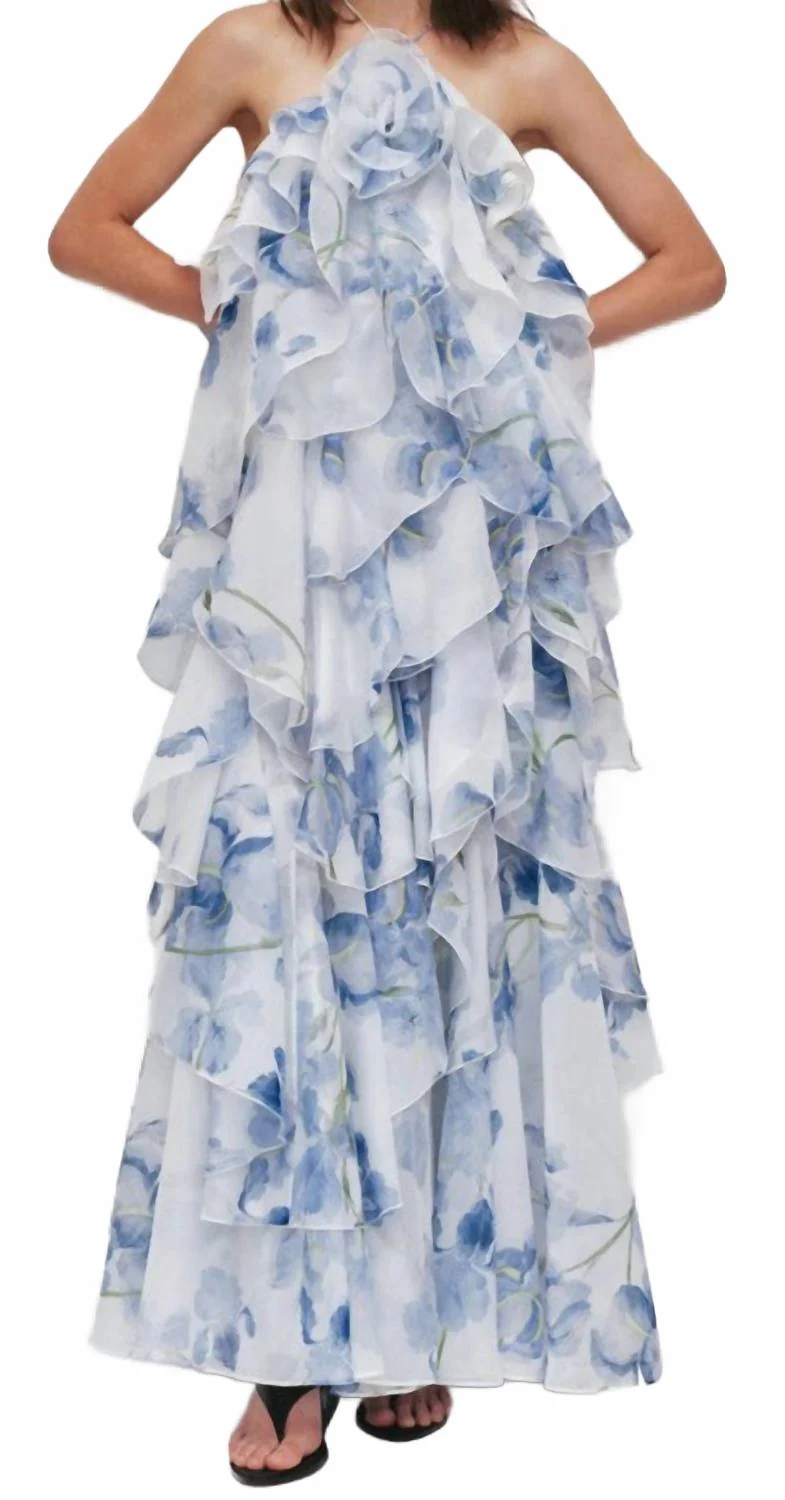 Pandorea Layered Maxi Dress In Floral