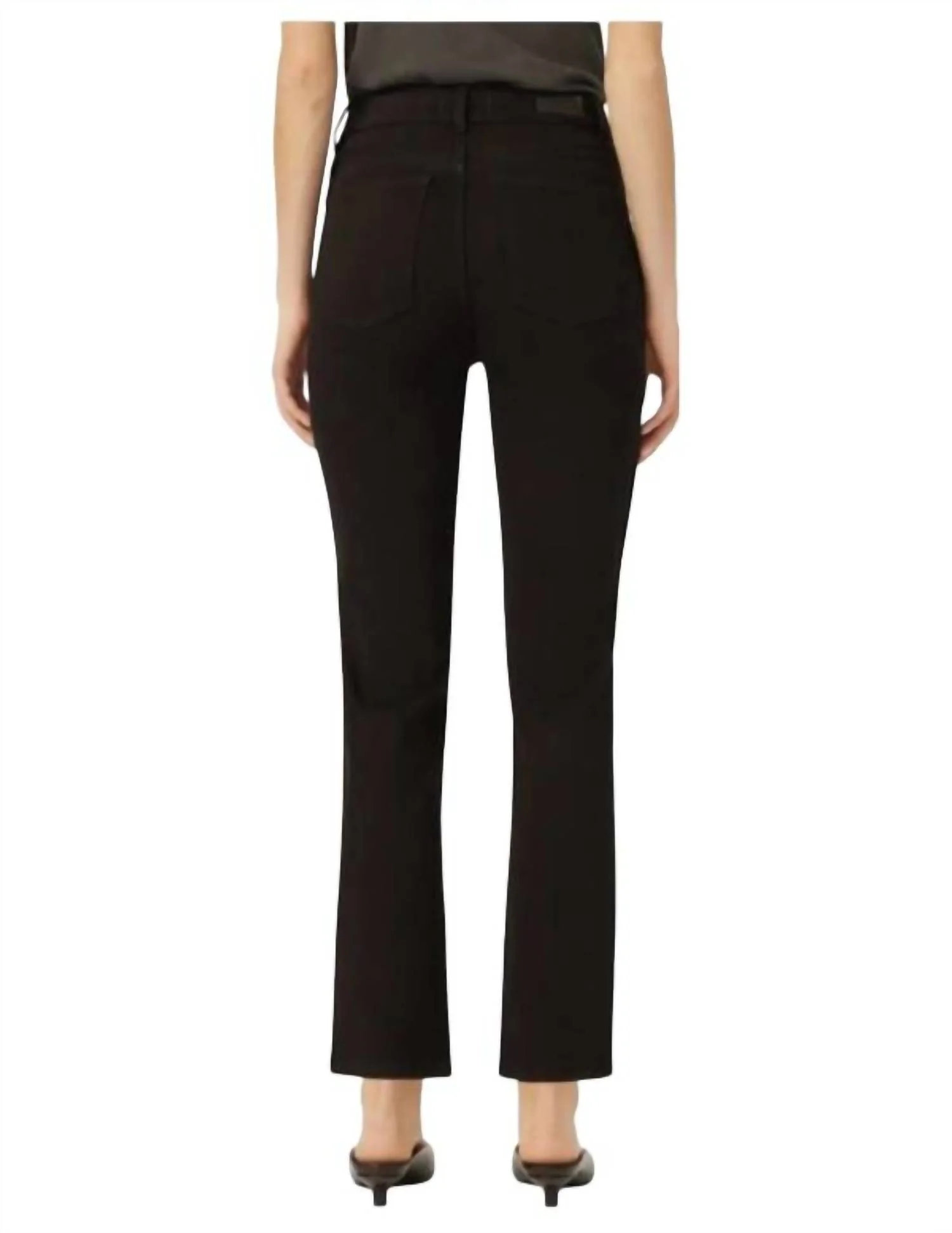 Patti Straight Jeans In Black Peached - Image 2