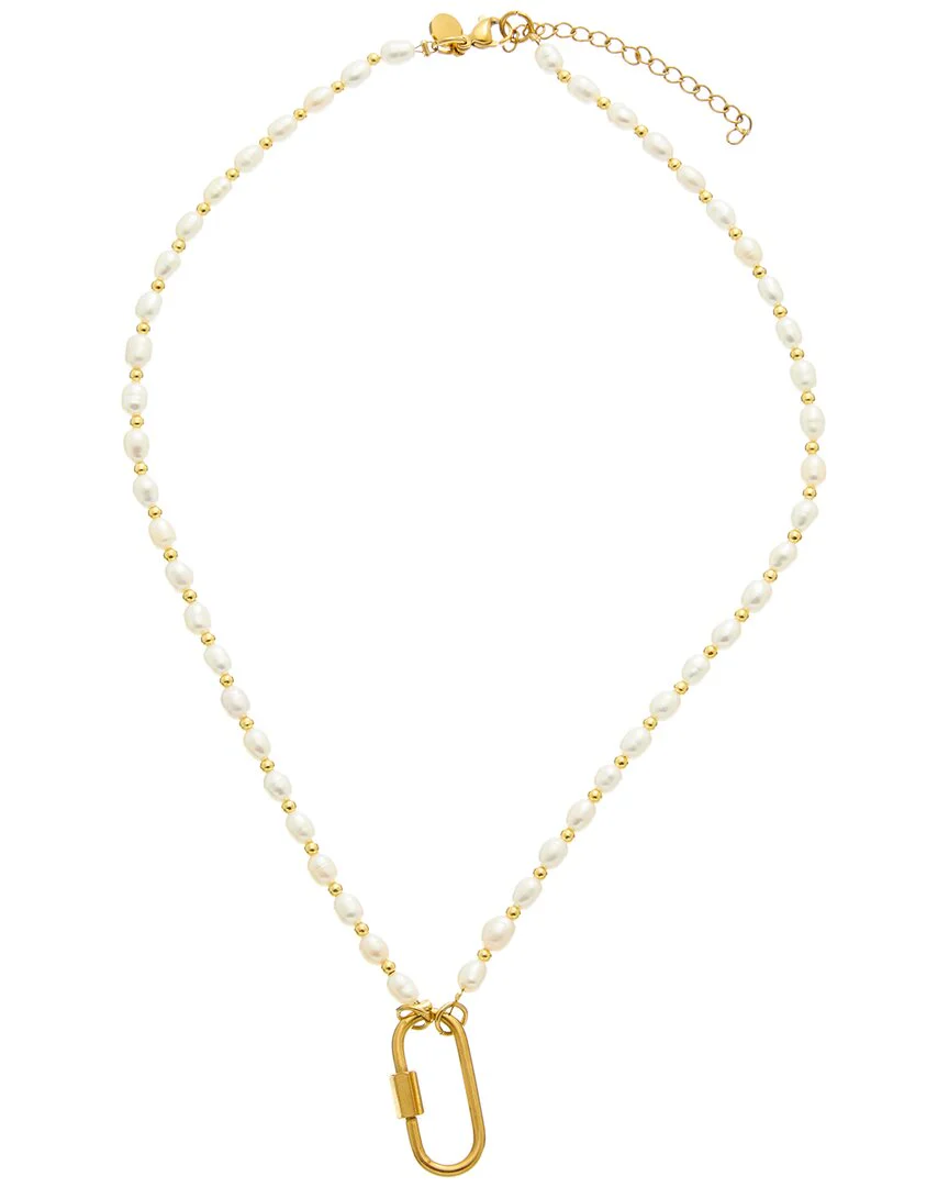 Petit Moments Stainless Steel Beaded Necklace