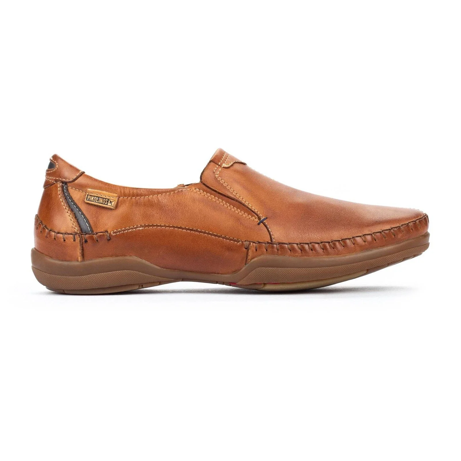 Pikolinos San Telmo M1D-6032 Loafers Mens Brandy Leather Shoes RHS6627