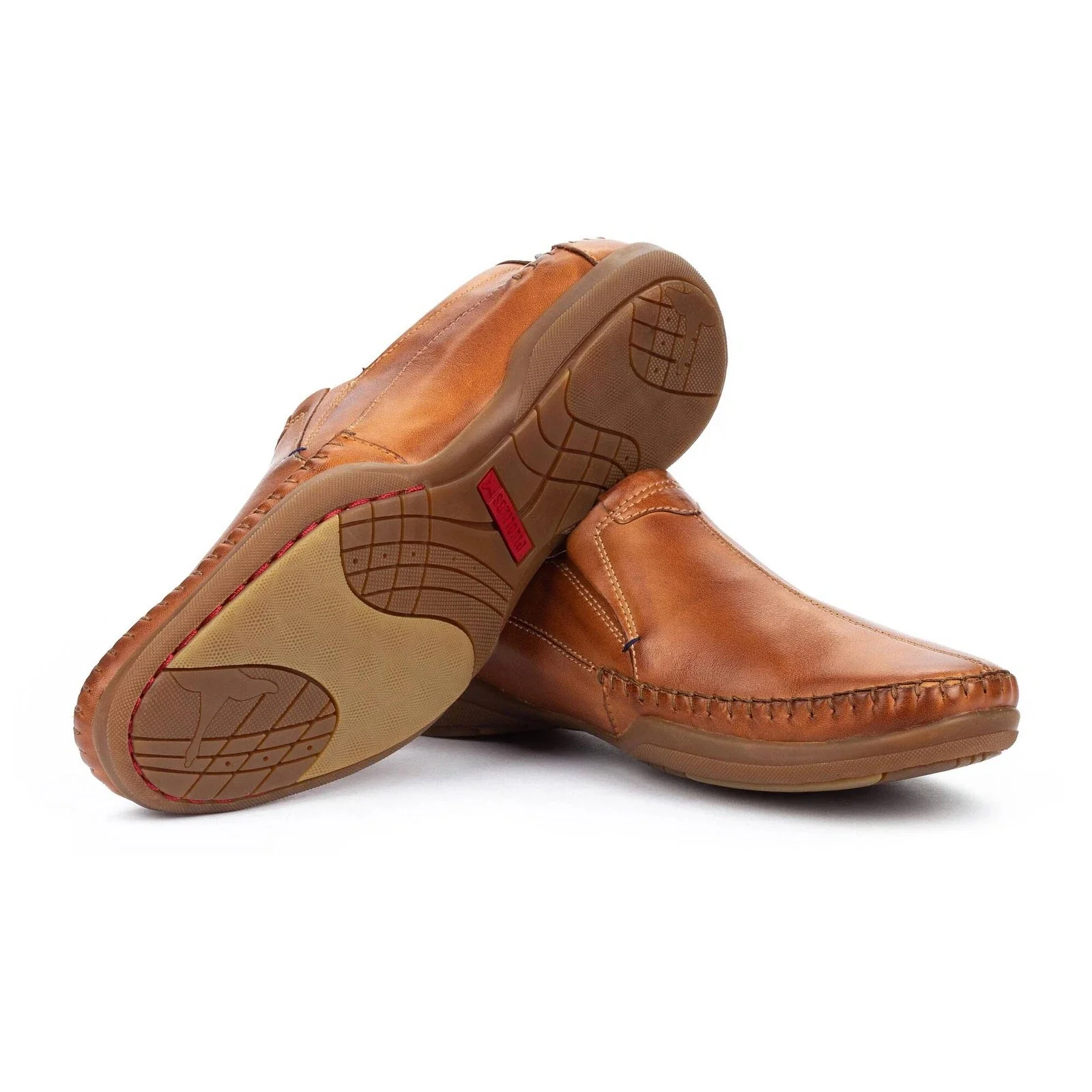 Pikolinos San Telmo M1D-6032 Loafers Mens Brandy Leather Shoes RHS6627 - Image 6
