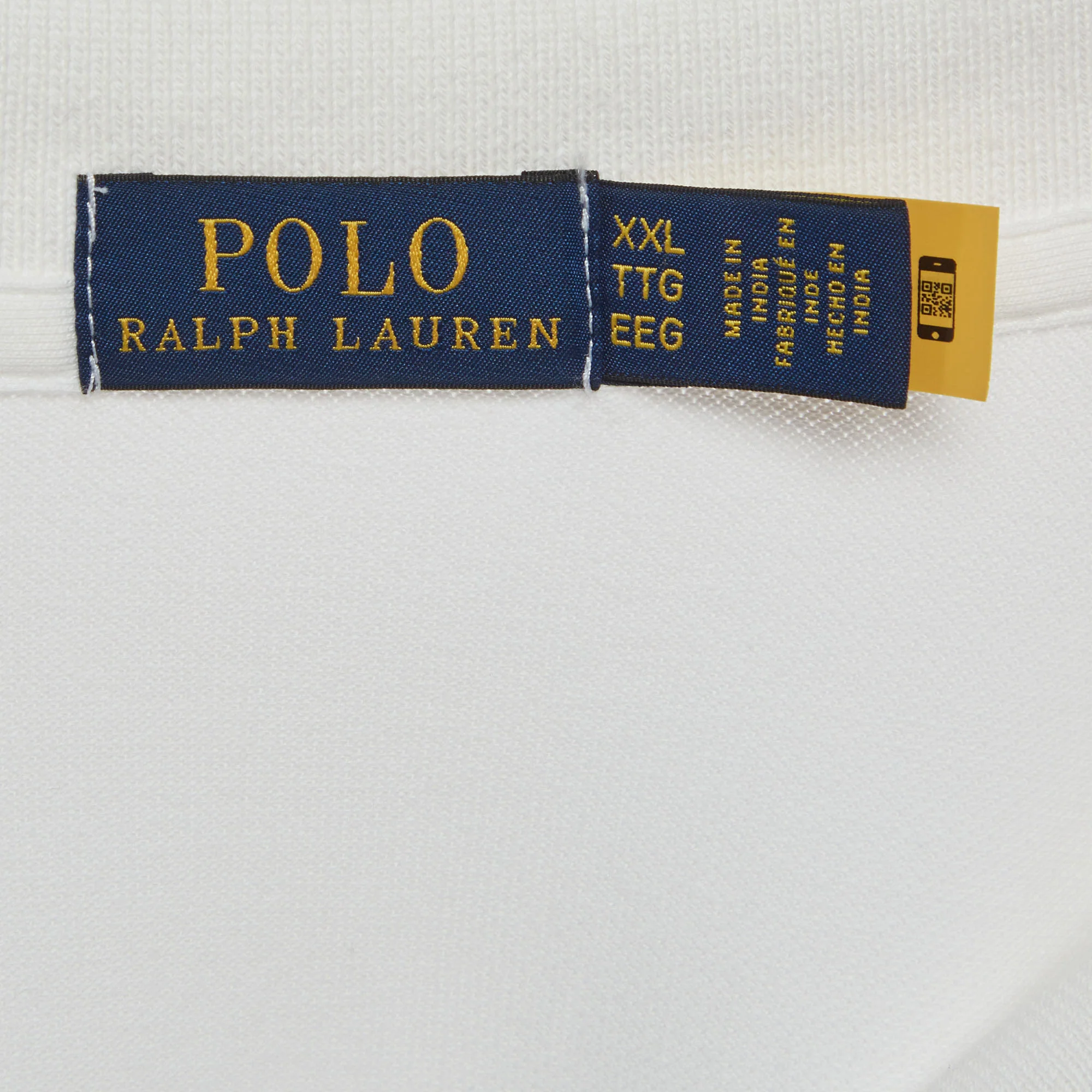 Polo Ralph Lauren White Pique Knit Slit Maxi Dress - Image 5