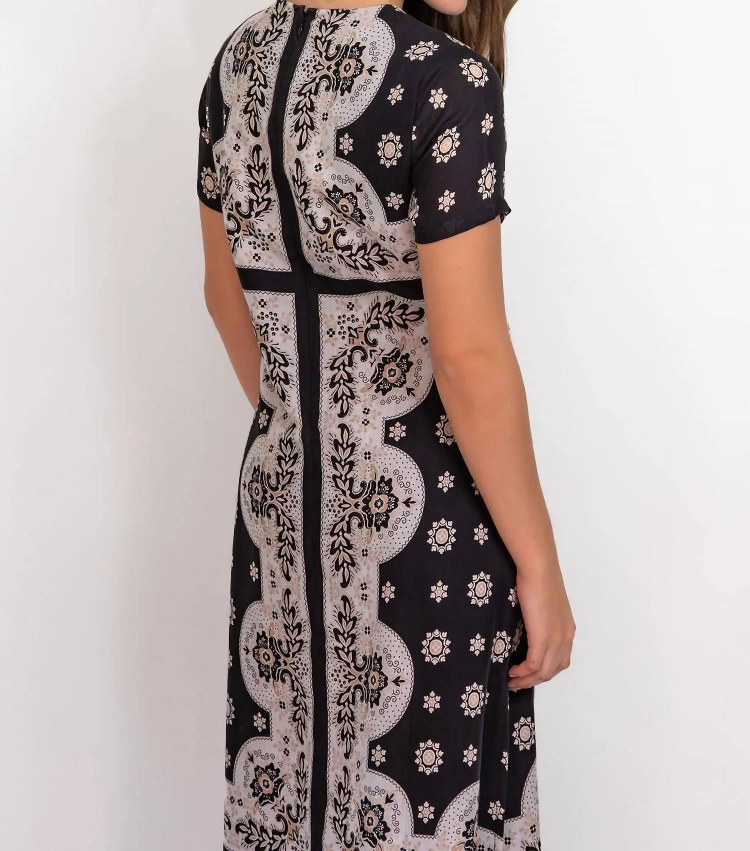 Preeti Dress In Black - Image 2