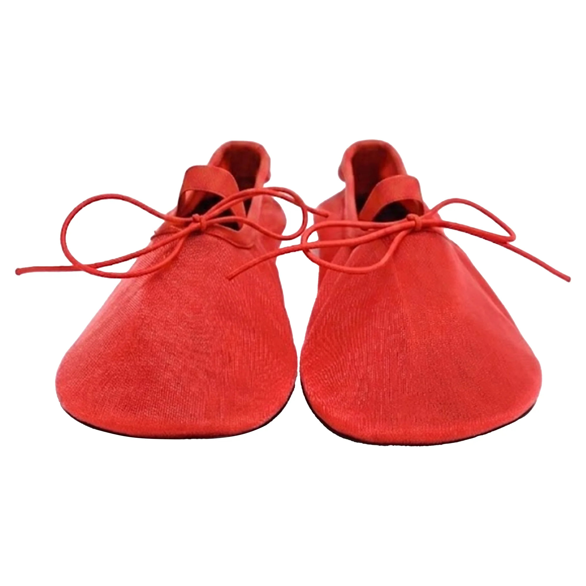 Proenza Schouler Glove Mary Jane Ballerinas in Red Polyamide - Image 2