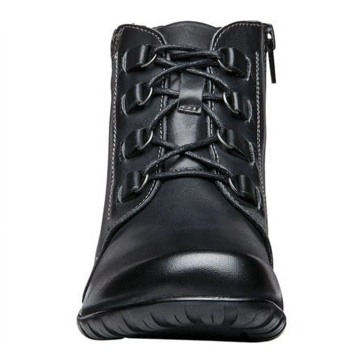 Propet Delaney WFV002L Boots Women's B Black Leather Ankle Booties RHS8212 - Image 4
