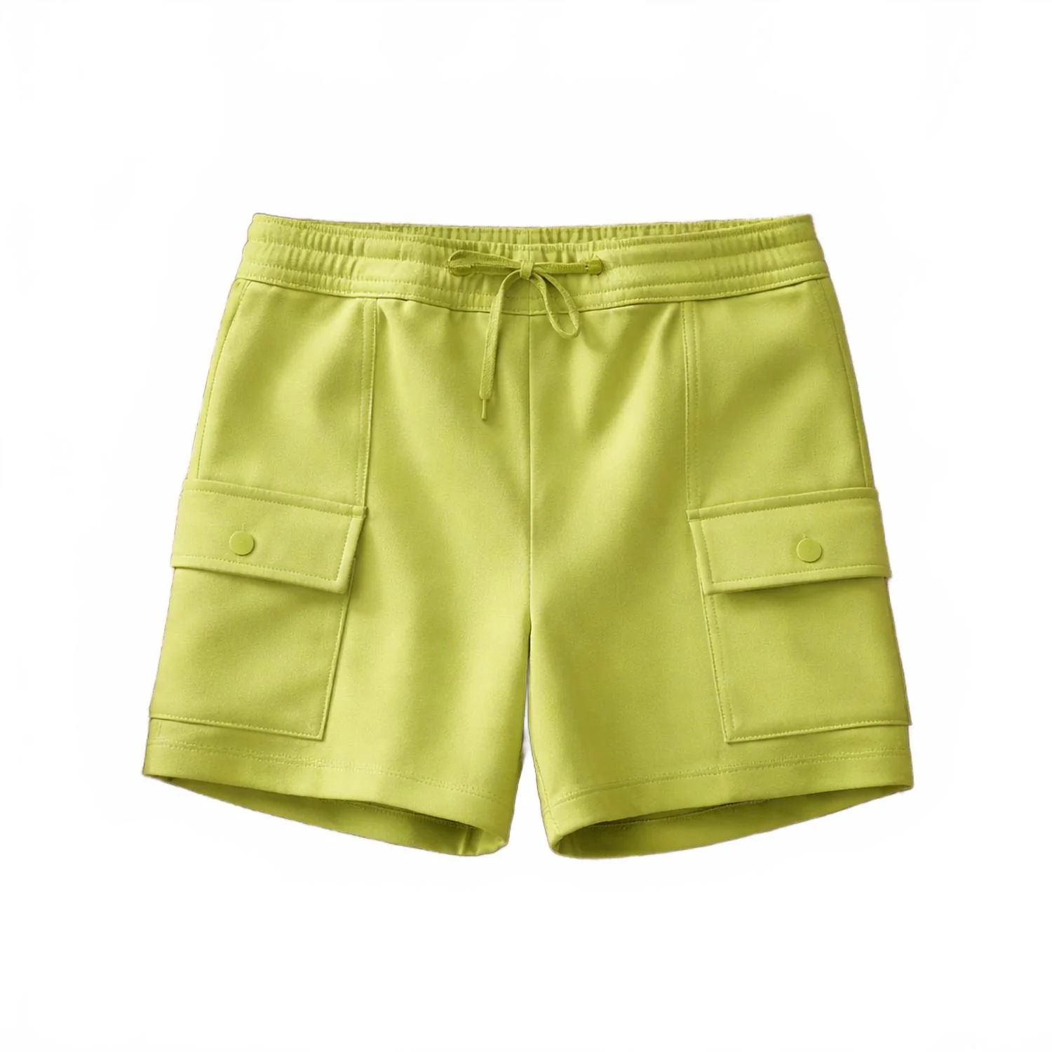 Pull On Cargo Shorts In Apple - Image 2