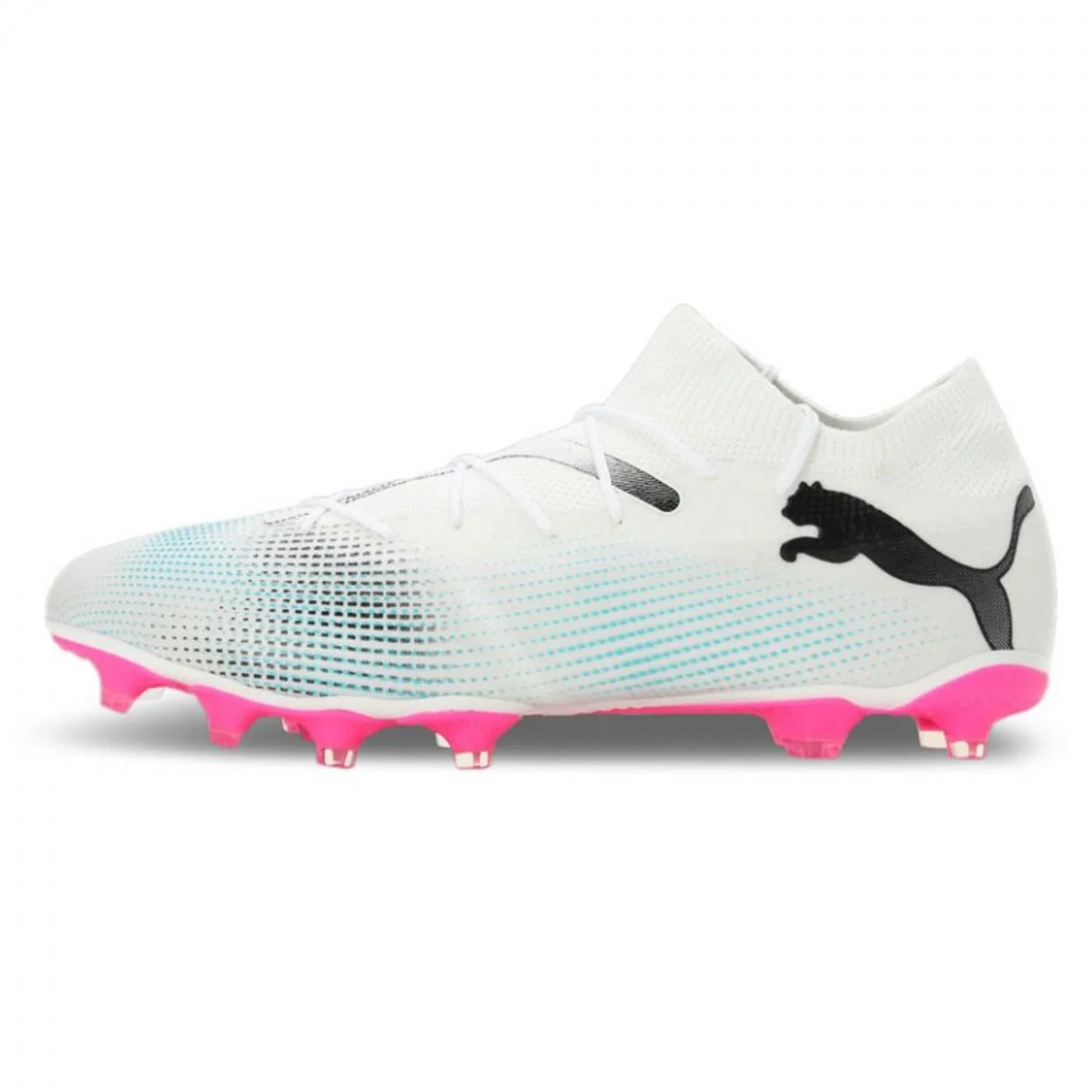 Puma Future Match 107715-01 Men's White Pink FG/AG Football Boots RHS8175 - Image 2