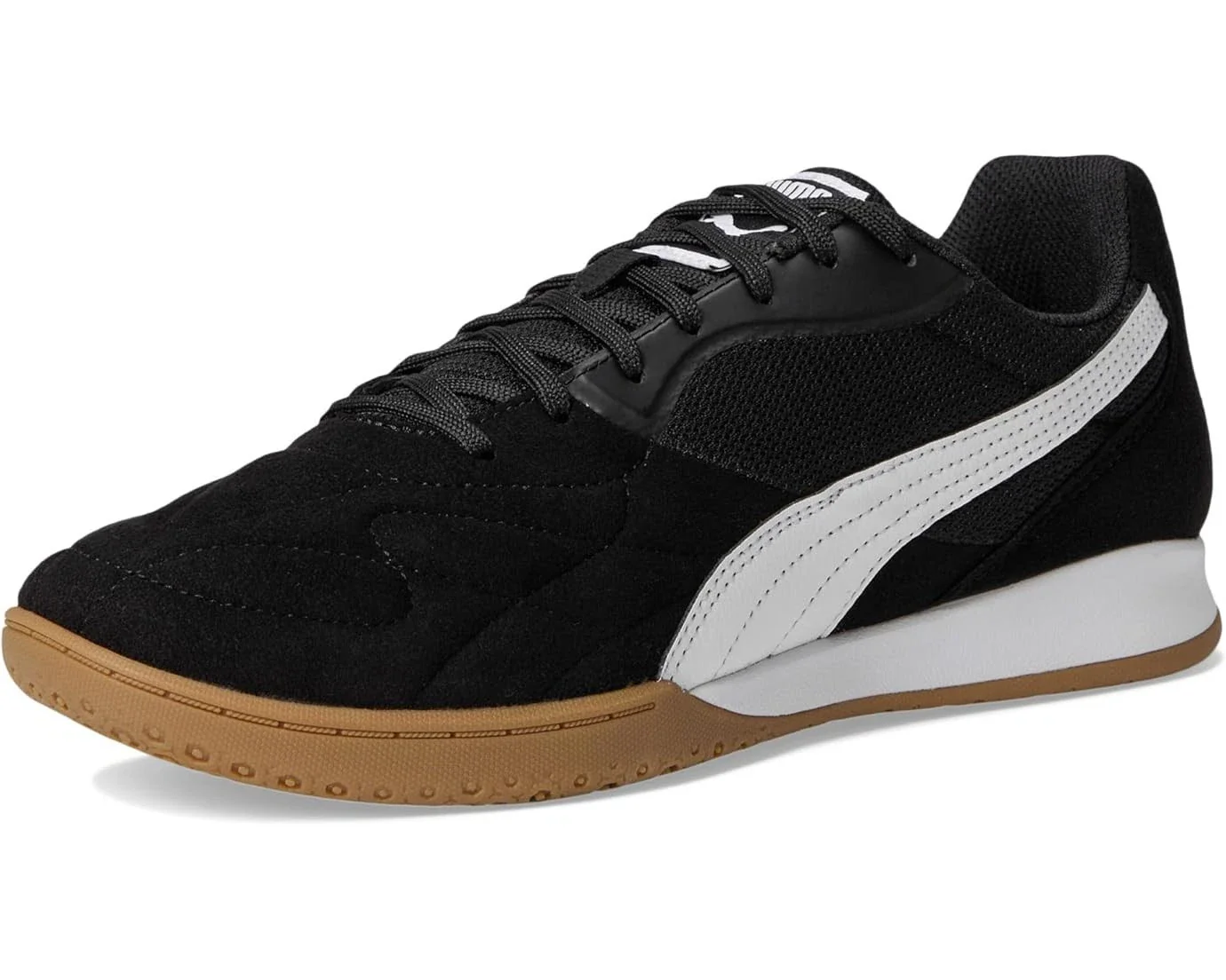 Puma King Top Sneakers Men's Black Indoor Trainer Soccer Shoes HAWK2688 - Image 2