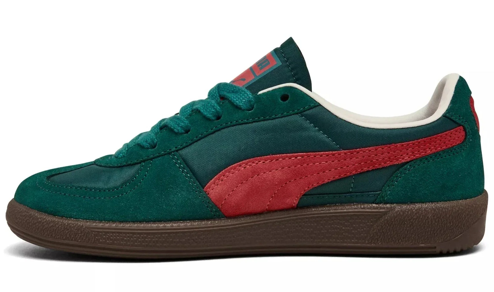 Puma Palermo Play Paris 400754-01 Sneakers Women's Green Lace Up Shoes LIQ494 - Image 2