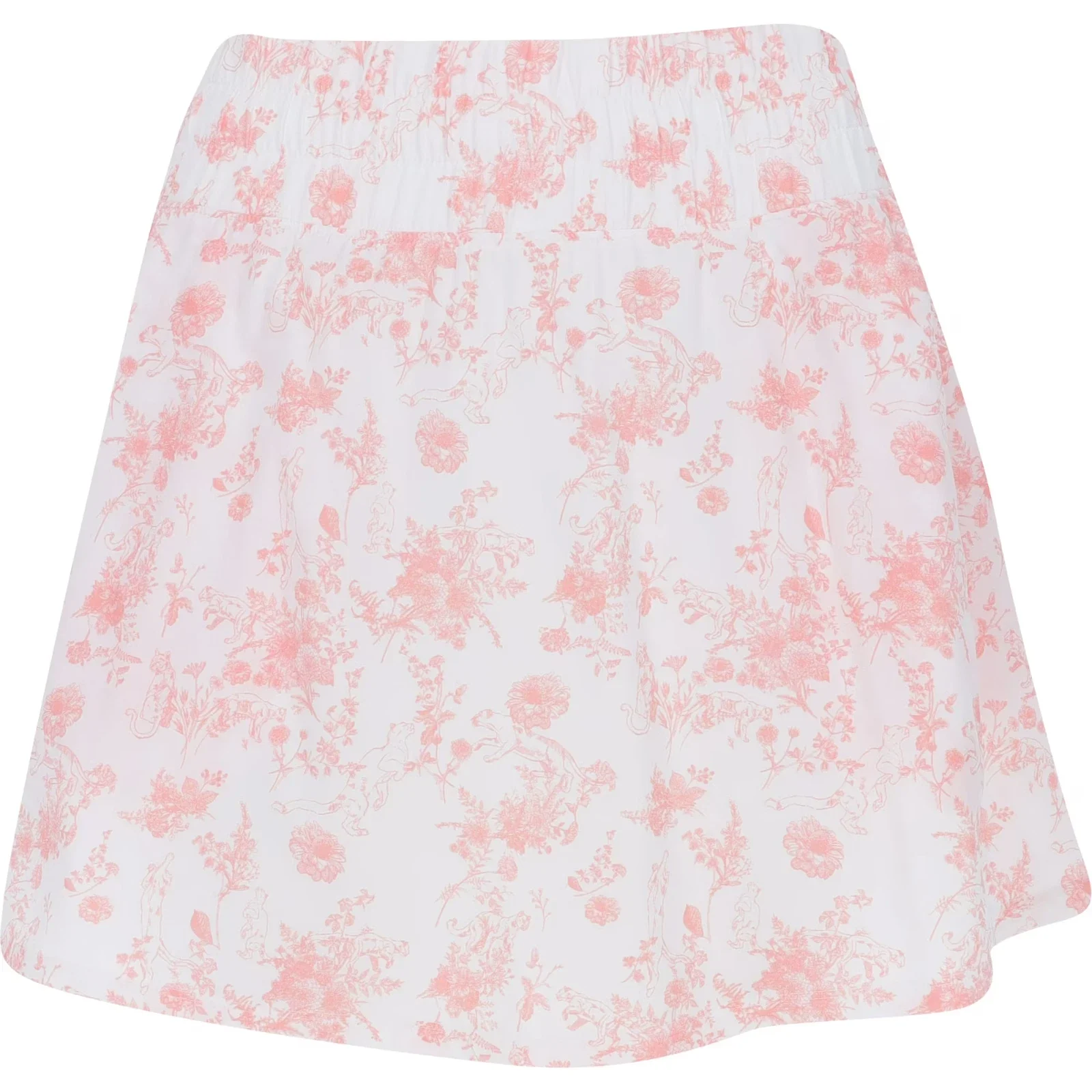 Puma Sandy Printed Skirt Skort Women's Pink Fruit Floral inch DSGL1052