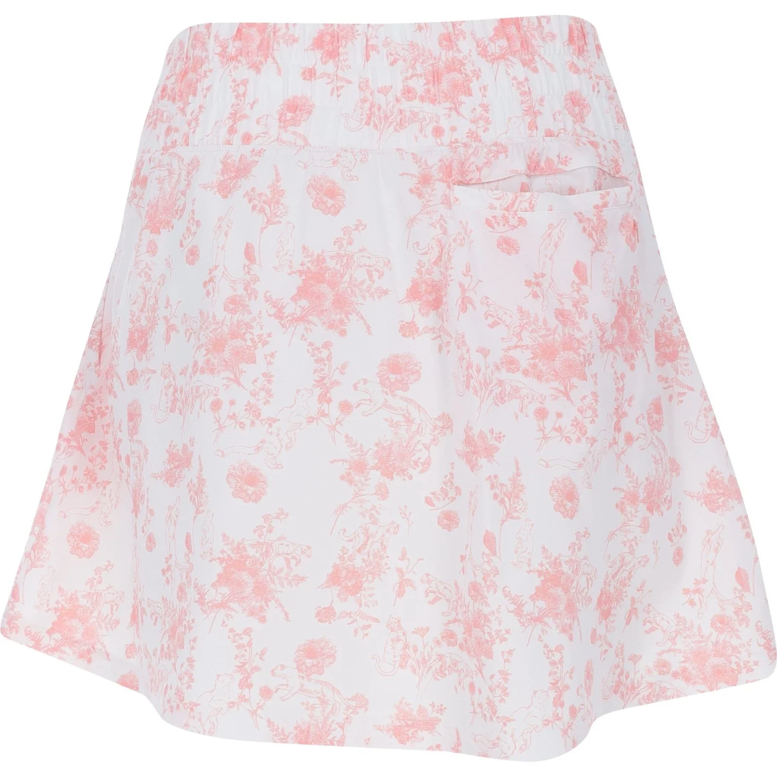 Puma Sandy Printed Skirt Skort Women's Pink Fruit Floral inch DSGL1052 - Image 2
