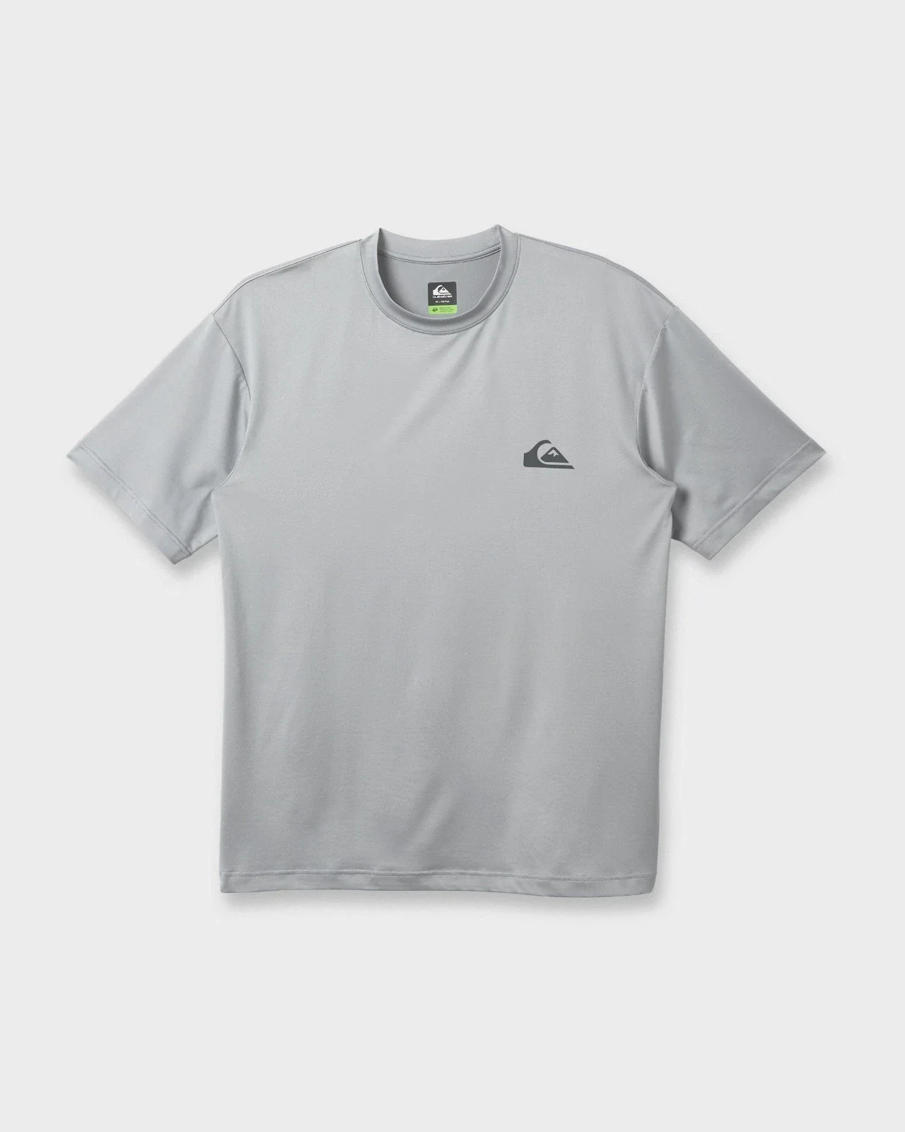 Quiksilver Everyday T-Shirt Men's Gray Stretch Short Sleeve Surfing GBO 96 - Image 6