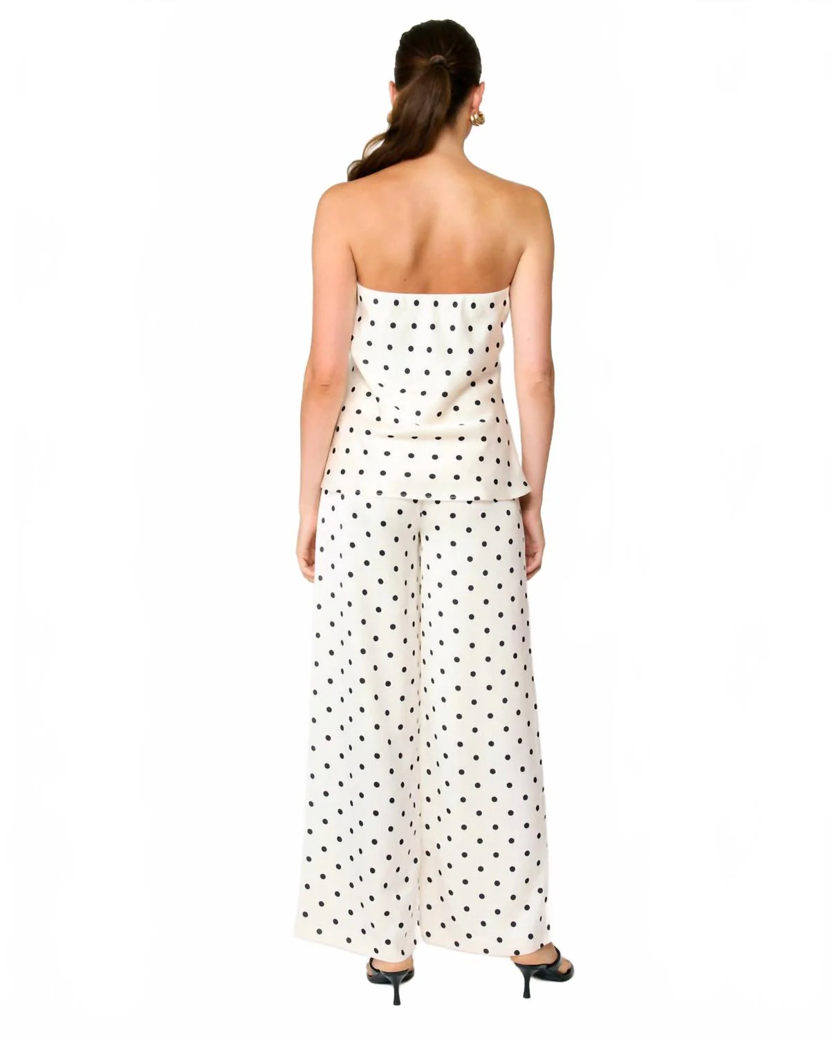 Ravyn Tube Top In Ivory Multi - Image 3