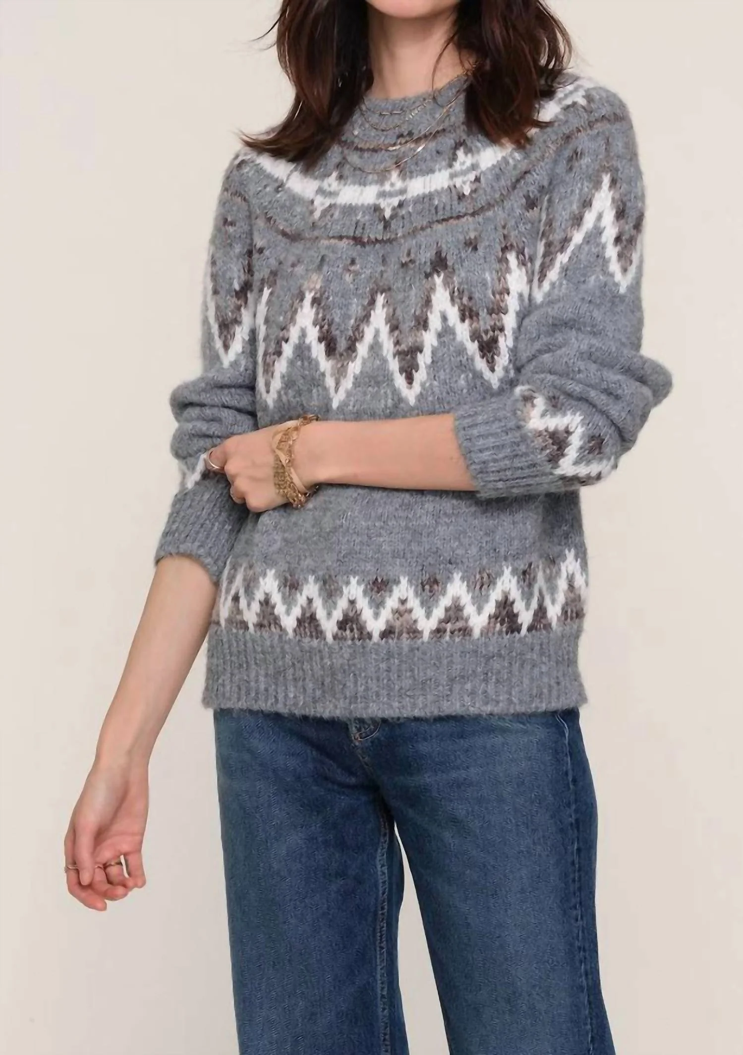 Rea Sweater In Grey