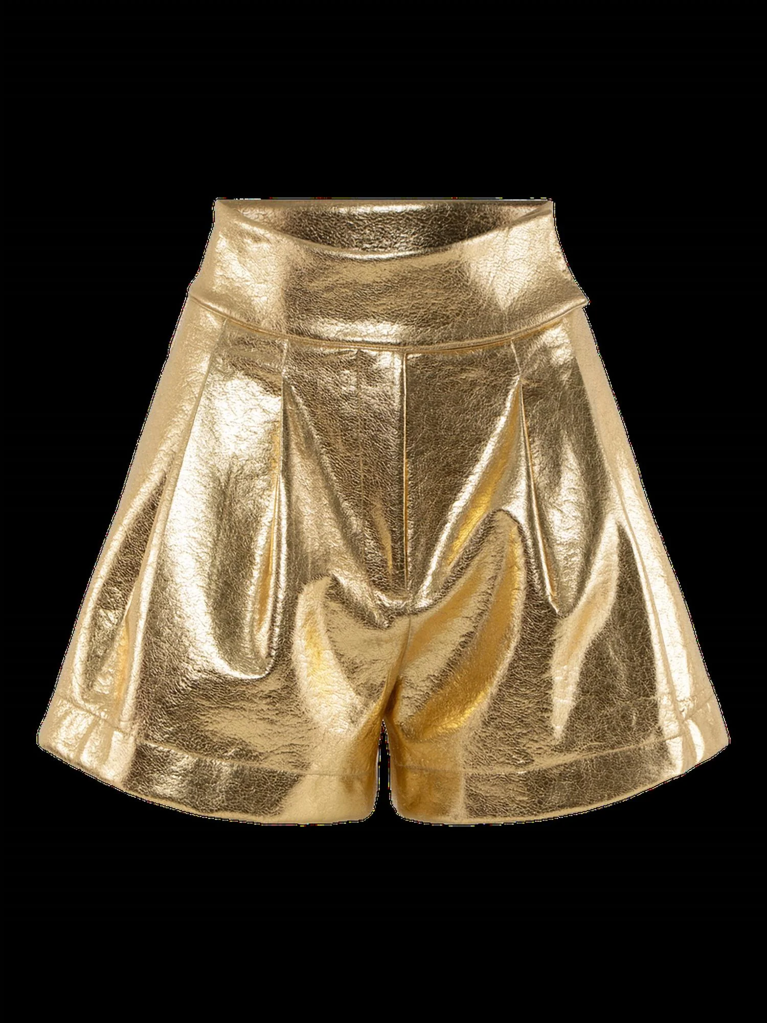 Relaxed Short In Gold - Image 3