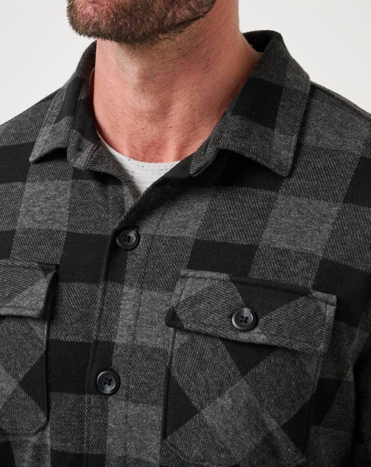 Return Flight Jacket In Grey - Image 3
