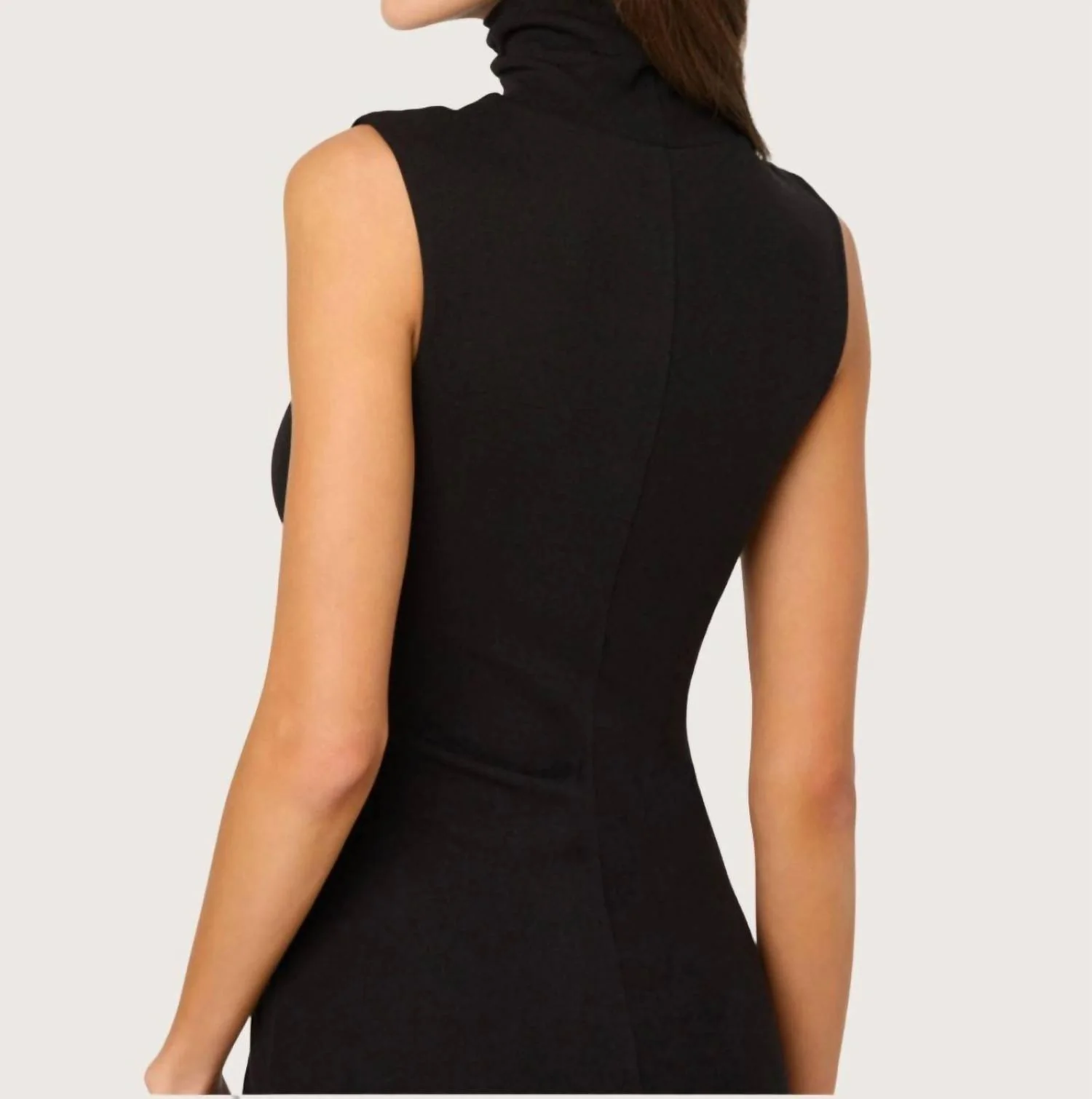 Riana Dress In Black - Image 4