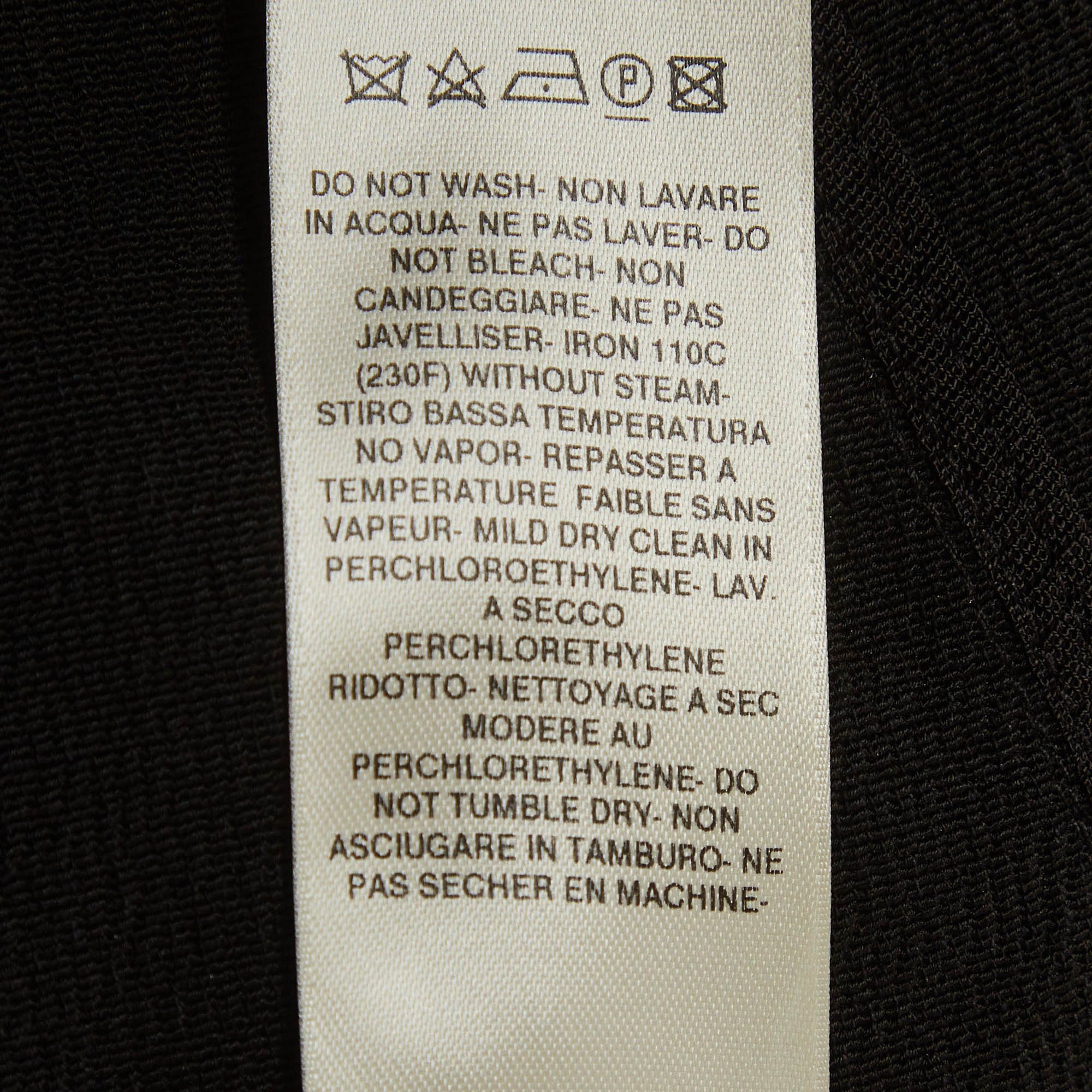 Rick Owens Black Stretch Crepe Strapless Maxi Dress - Image 6