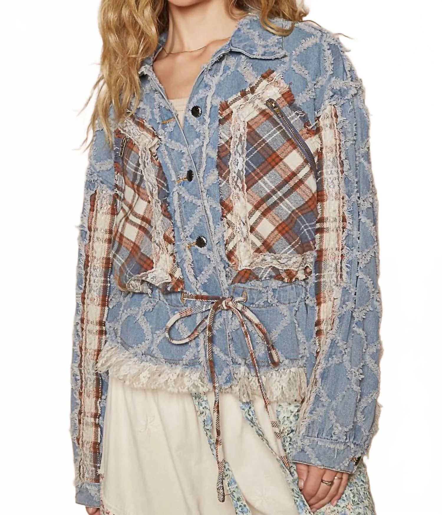 Road Trip Jacket In Pale Blue