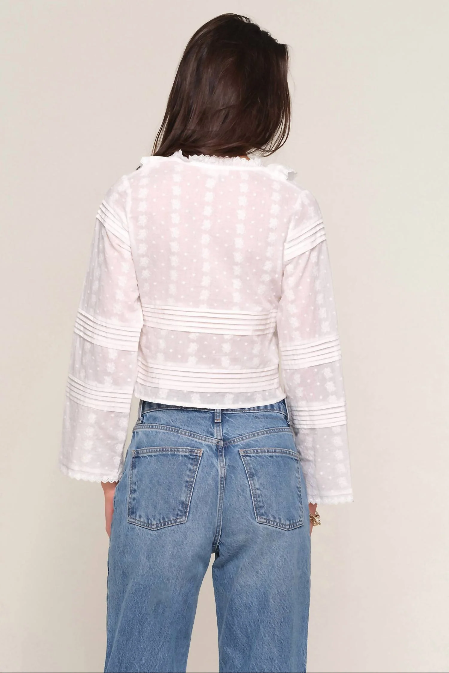 Romy Top In Eggshell - Image 2