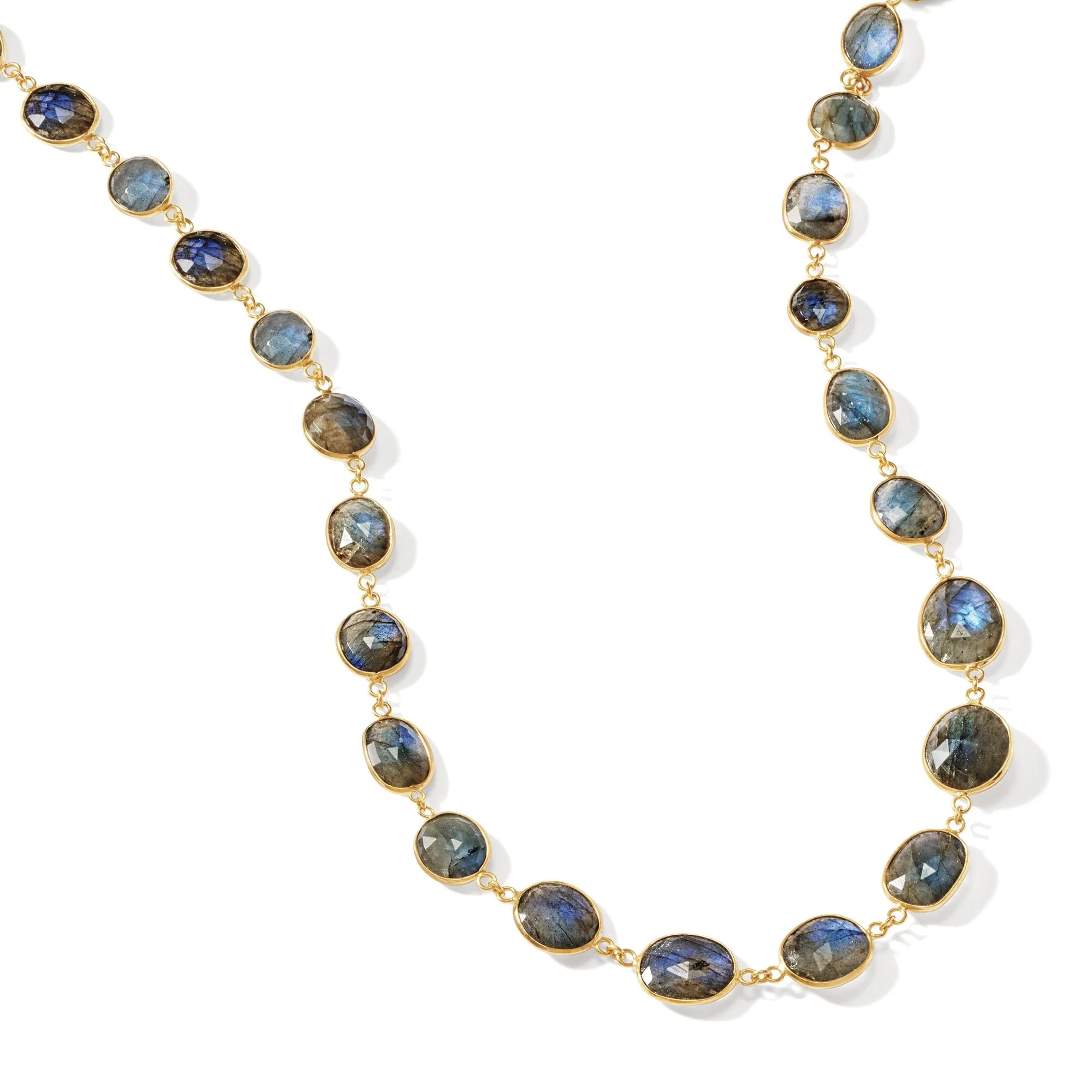 Ross-Simons Labradorite Necklace in 18kt Gold Over Sterling - Image 3