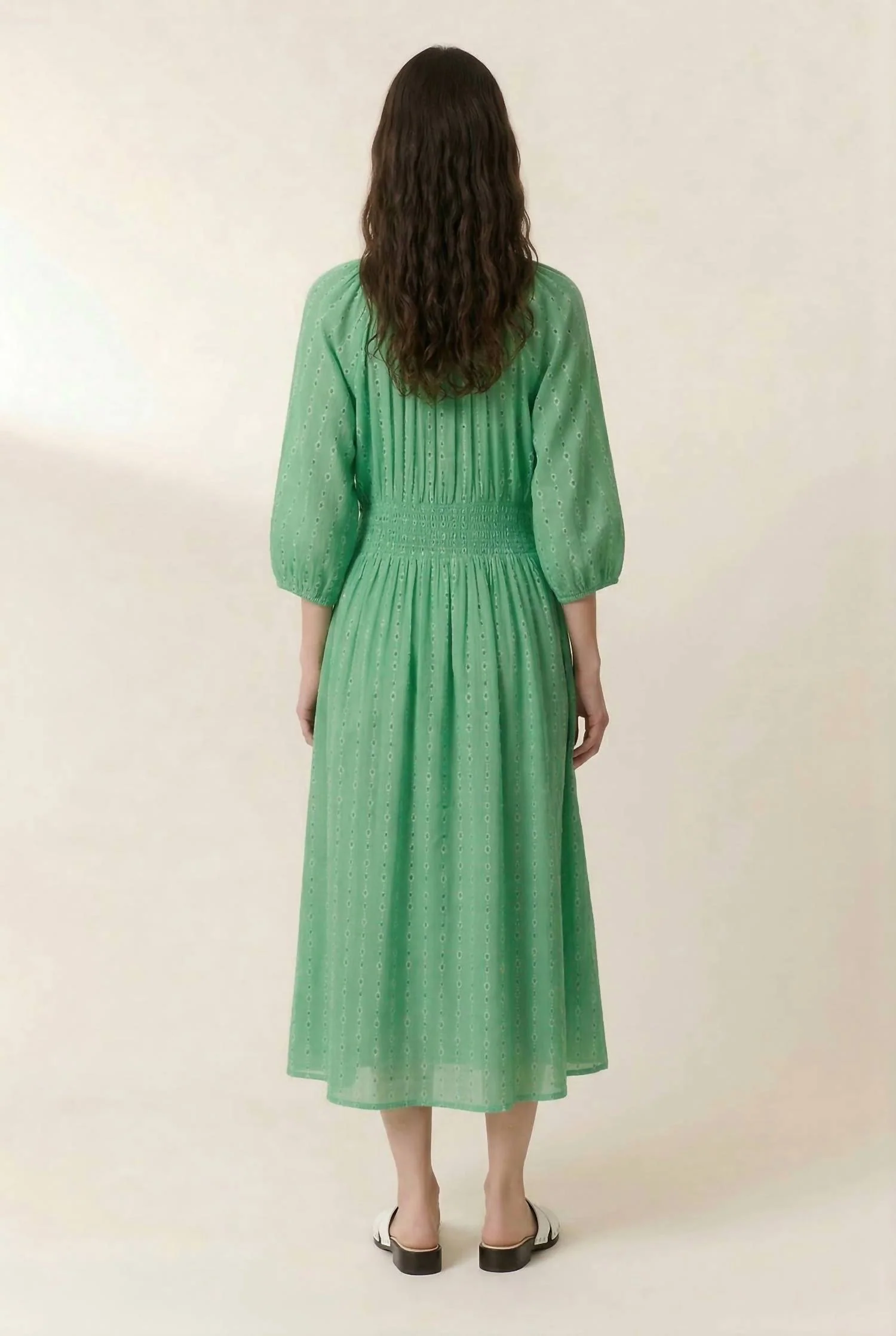 Roudy Dress In Green - Image 2