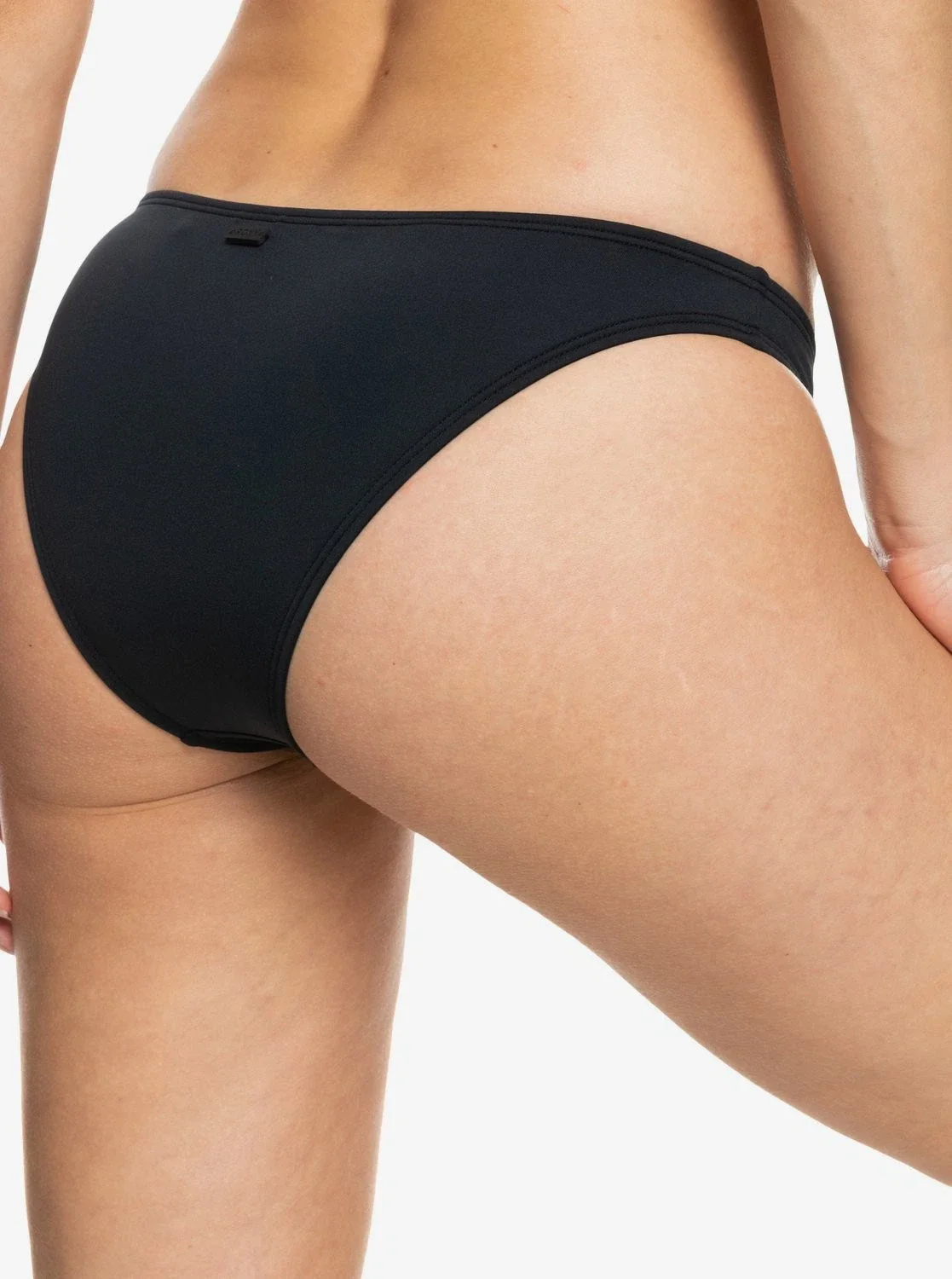 Roxy Beach Classics Moderate Bikini Bottom Women's Black Swimwear DSGL230 - Image 3