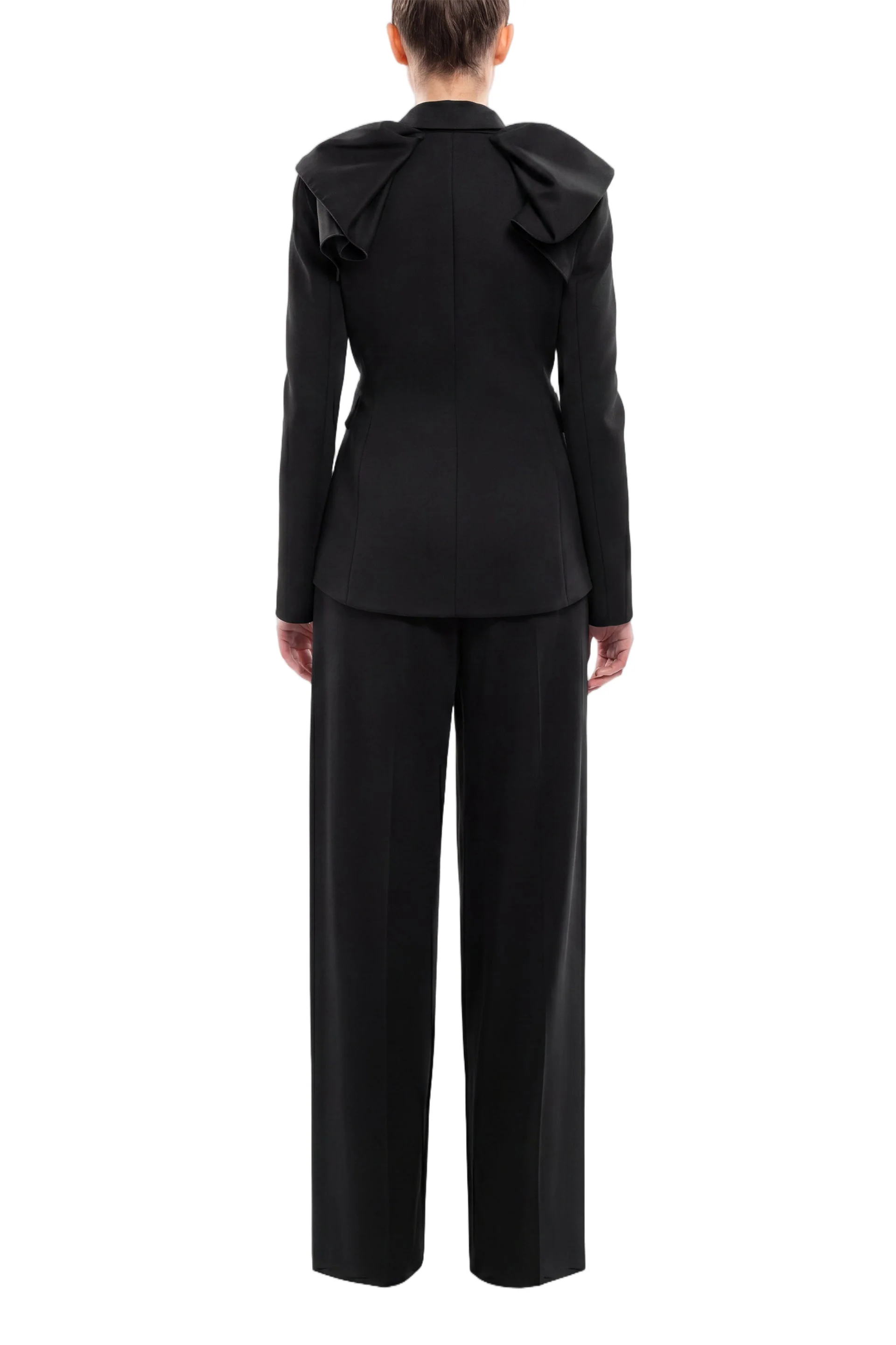 Ruffled Tailored Jacket - Image 3