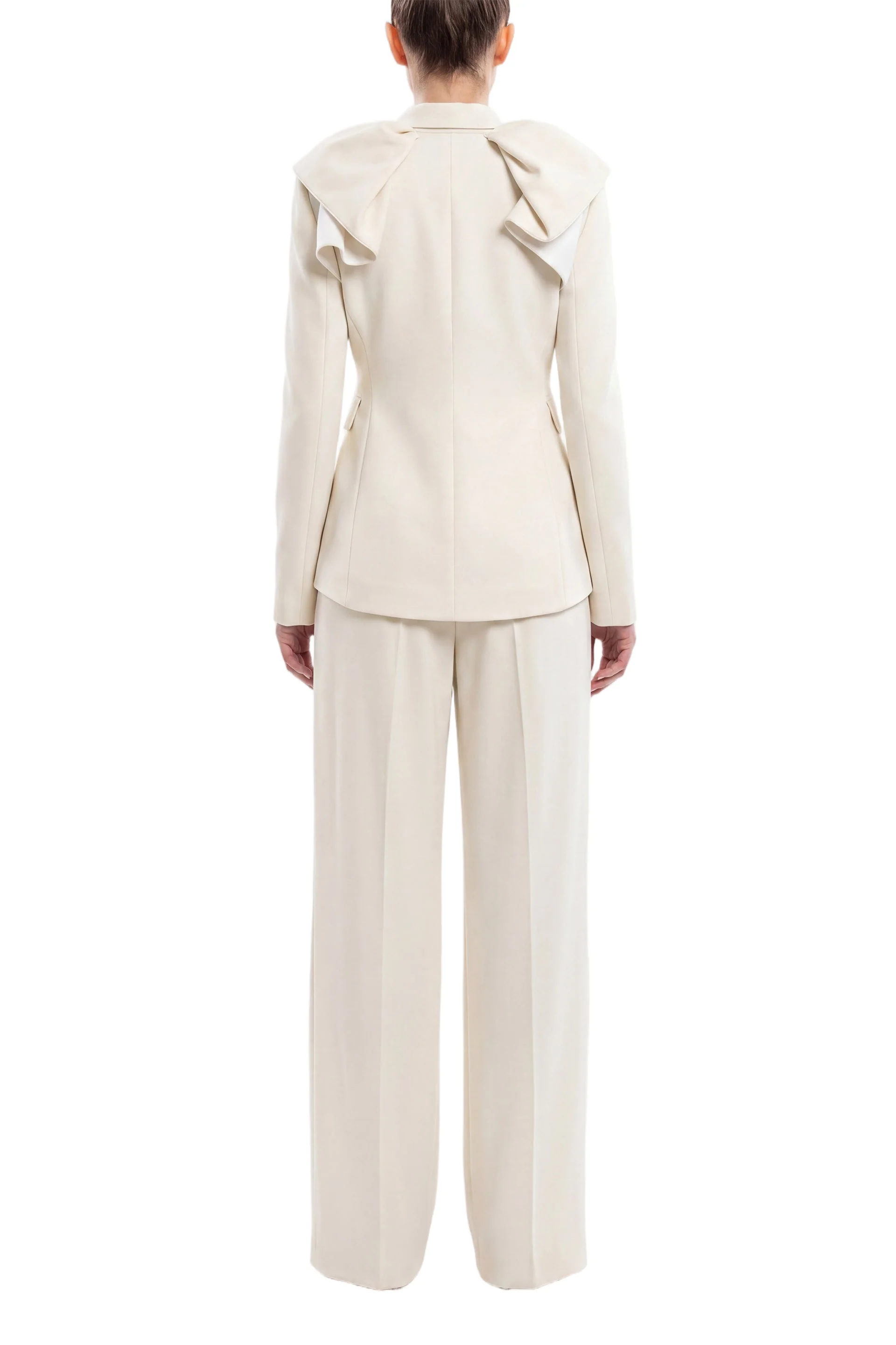 Ruffled Tailored Jacket - Image 3