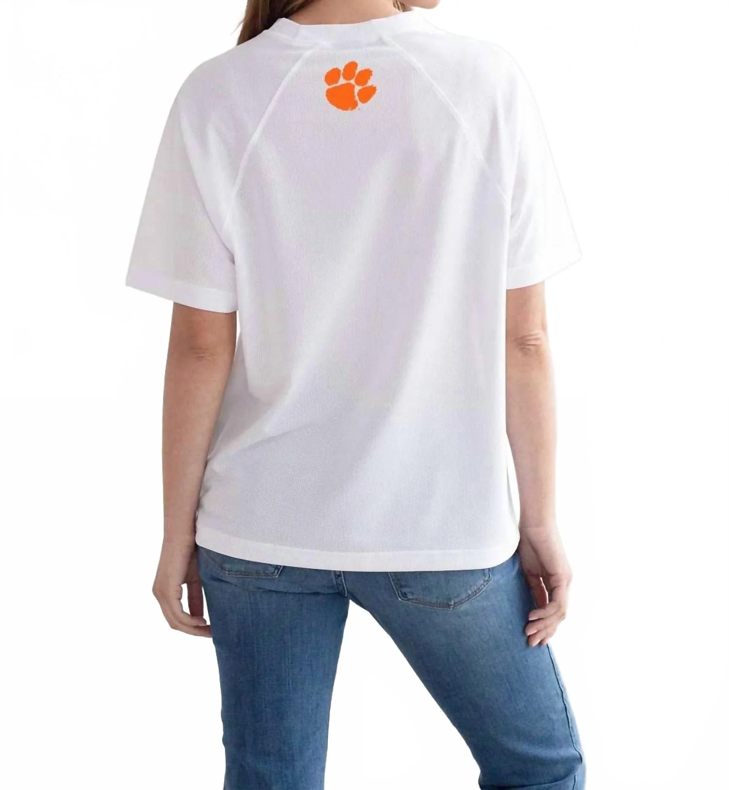 Run It Back Raglan Top In White - Image 2