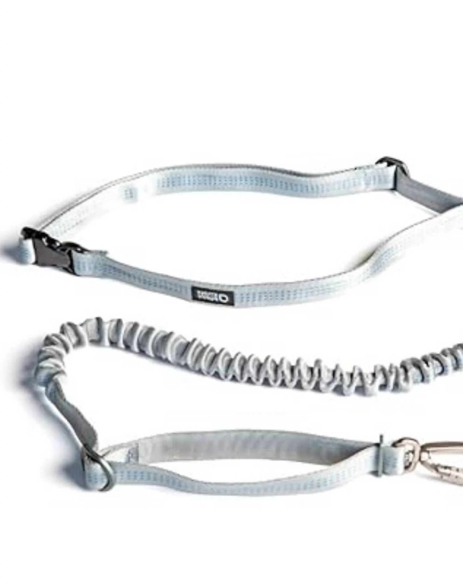 Runner Hands-Free Dog Leash In Silver - Image 2