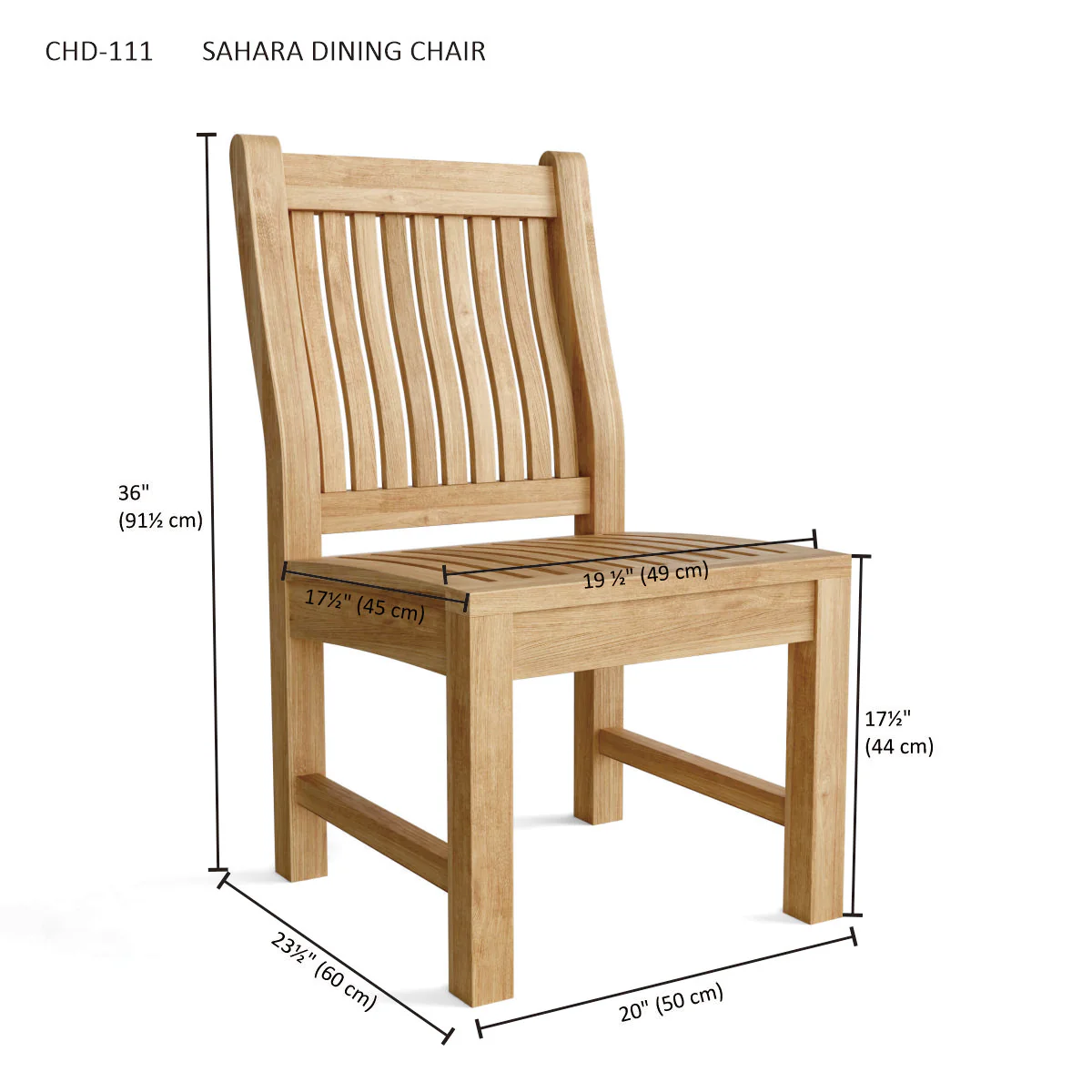Sahara Dining Chair - Image 3