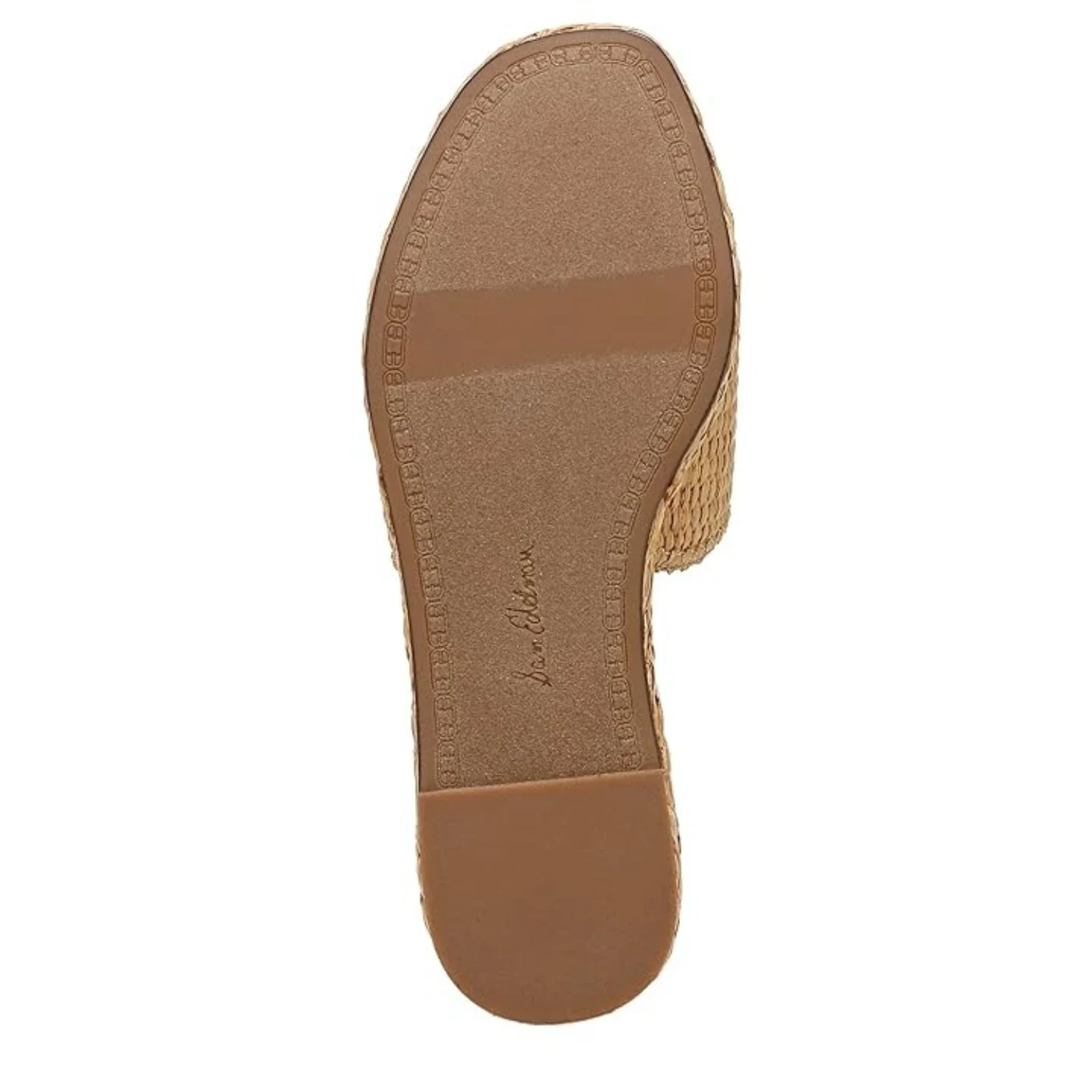 Sam Edelman Camila J0291M1250 Sandal Women Beige Wedge Heel Slip-On HTAT1014 - Image 3