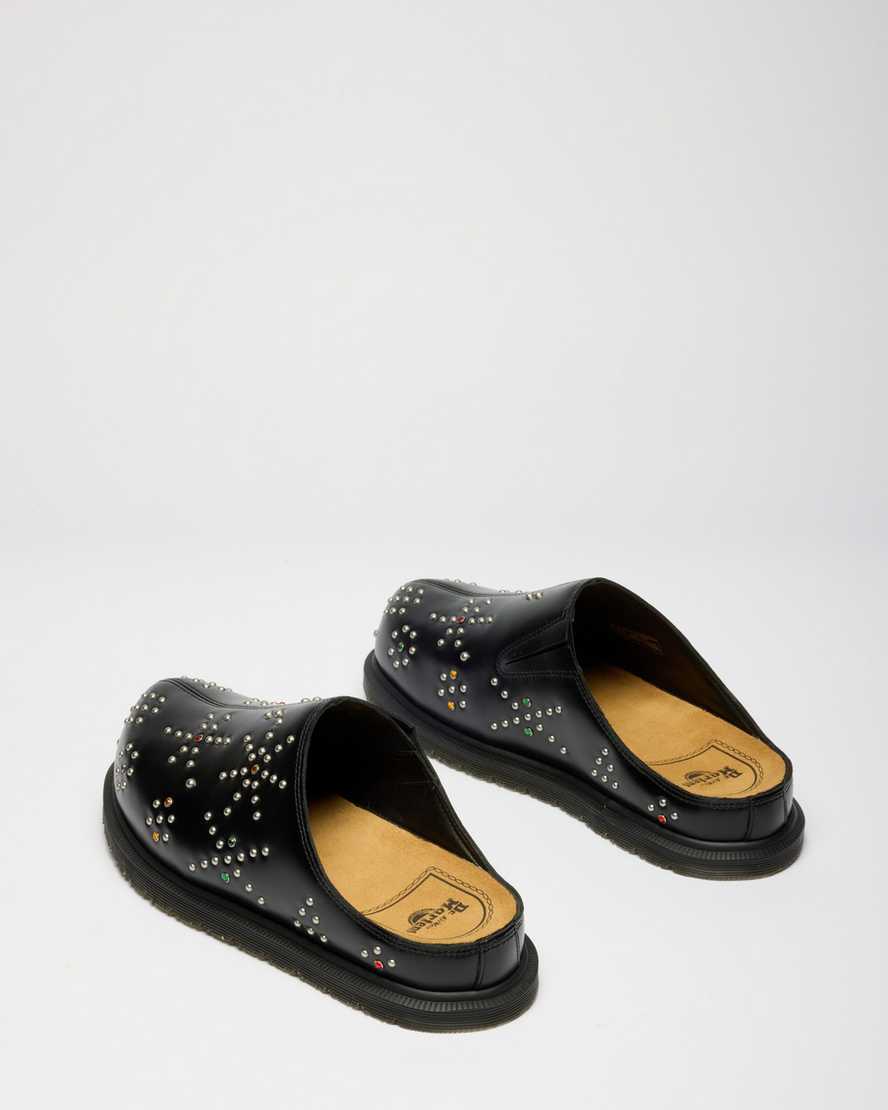 San Studded Leather Mules - Image 4