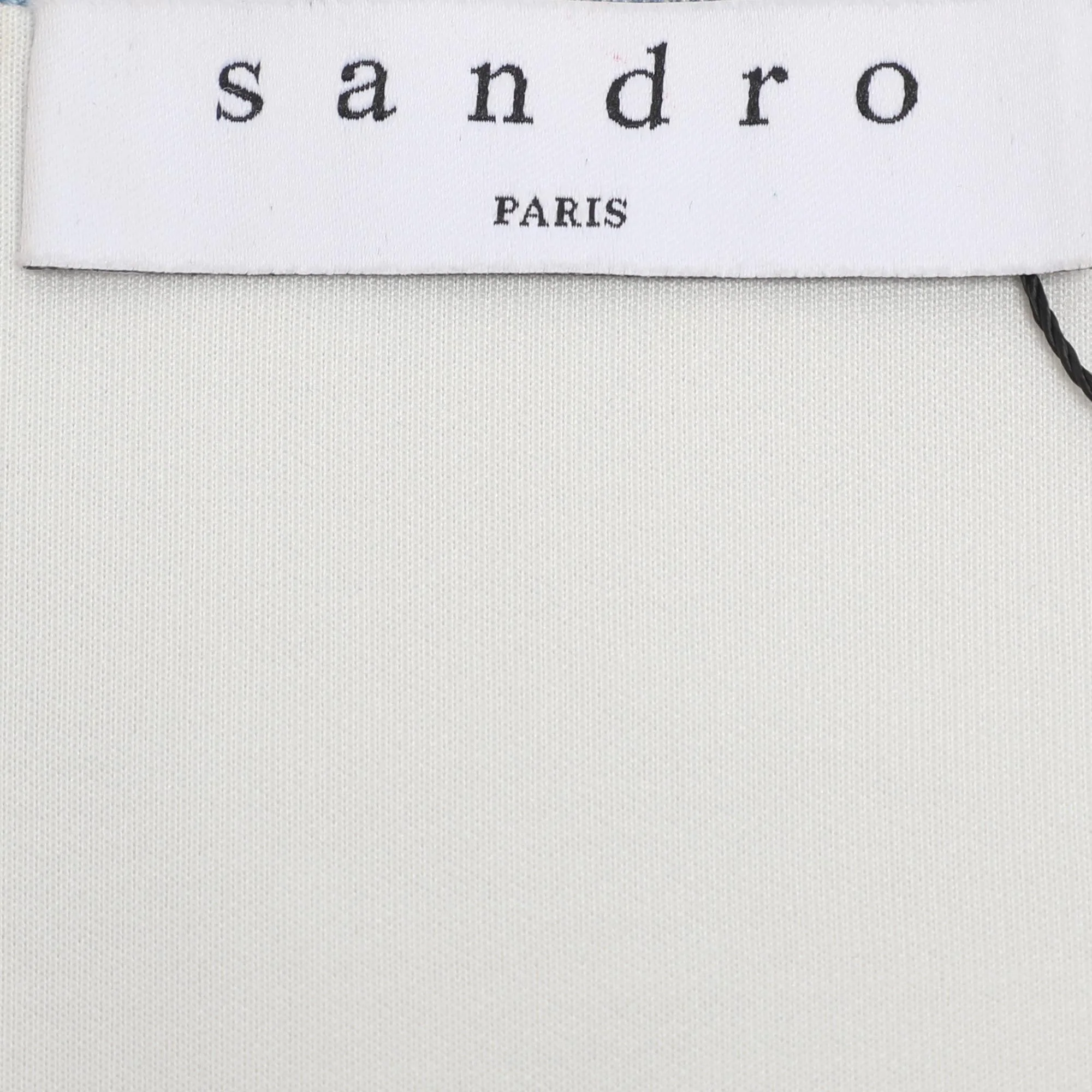 Sandro Blue Viscose Ruffled Mini Dress - Image 5