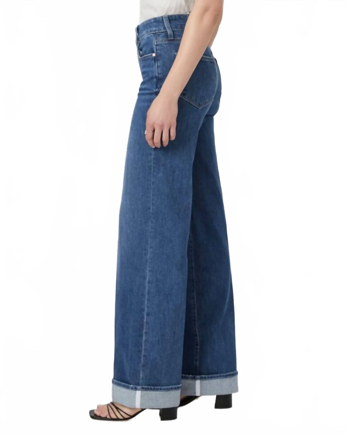 Sasha Wide Cuff Jean In Nadira - Image 3