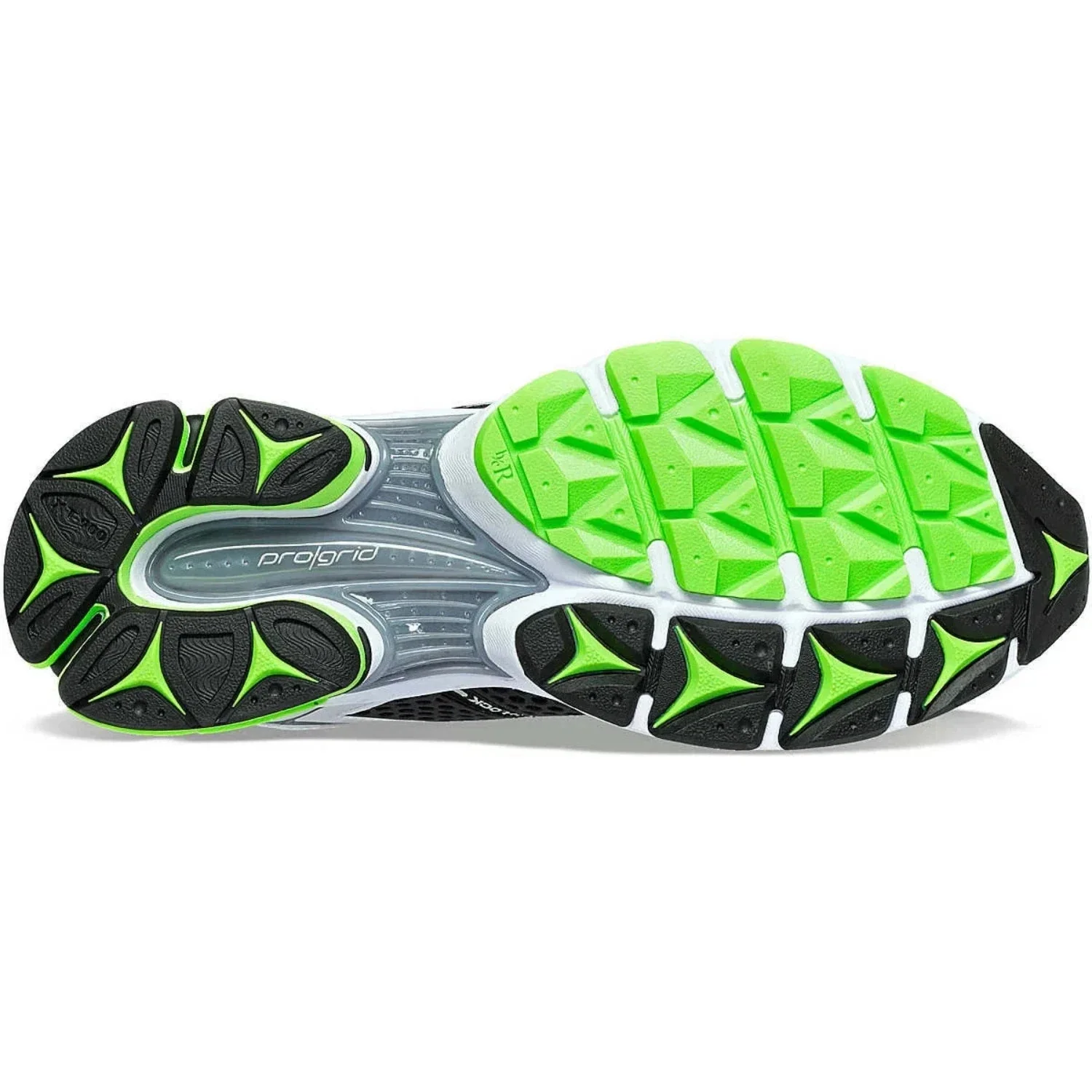 Saucony ProGrid TriumphS70704-5 Mens Black Green Running Shoes MEW549 - Image 5