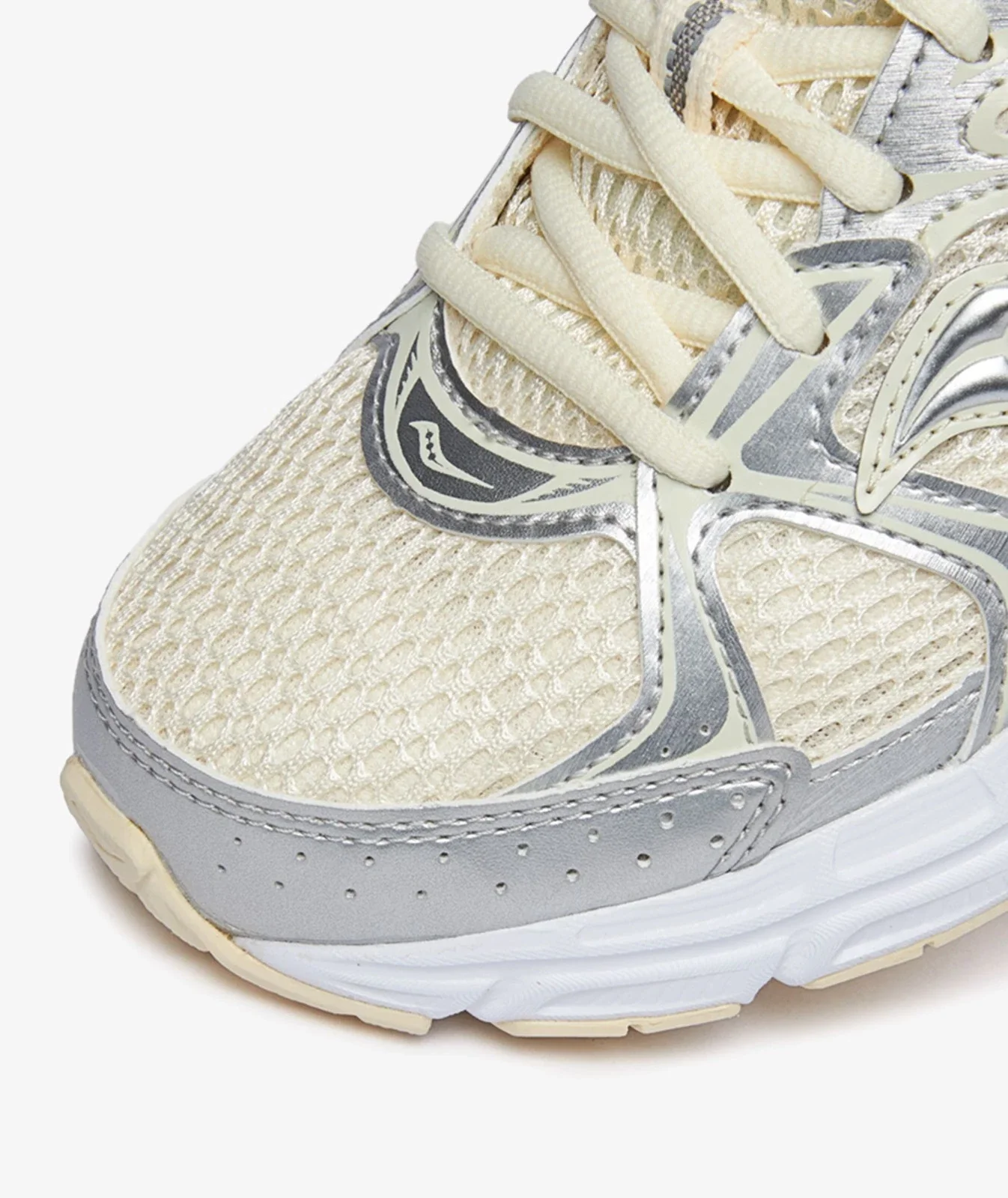 Saucony Ride Millennium S60812-2 Women's Cream Silver Lifestyle Shoes TF8774 - Image 4
